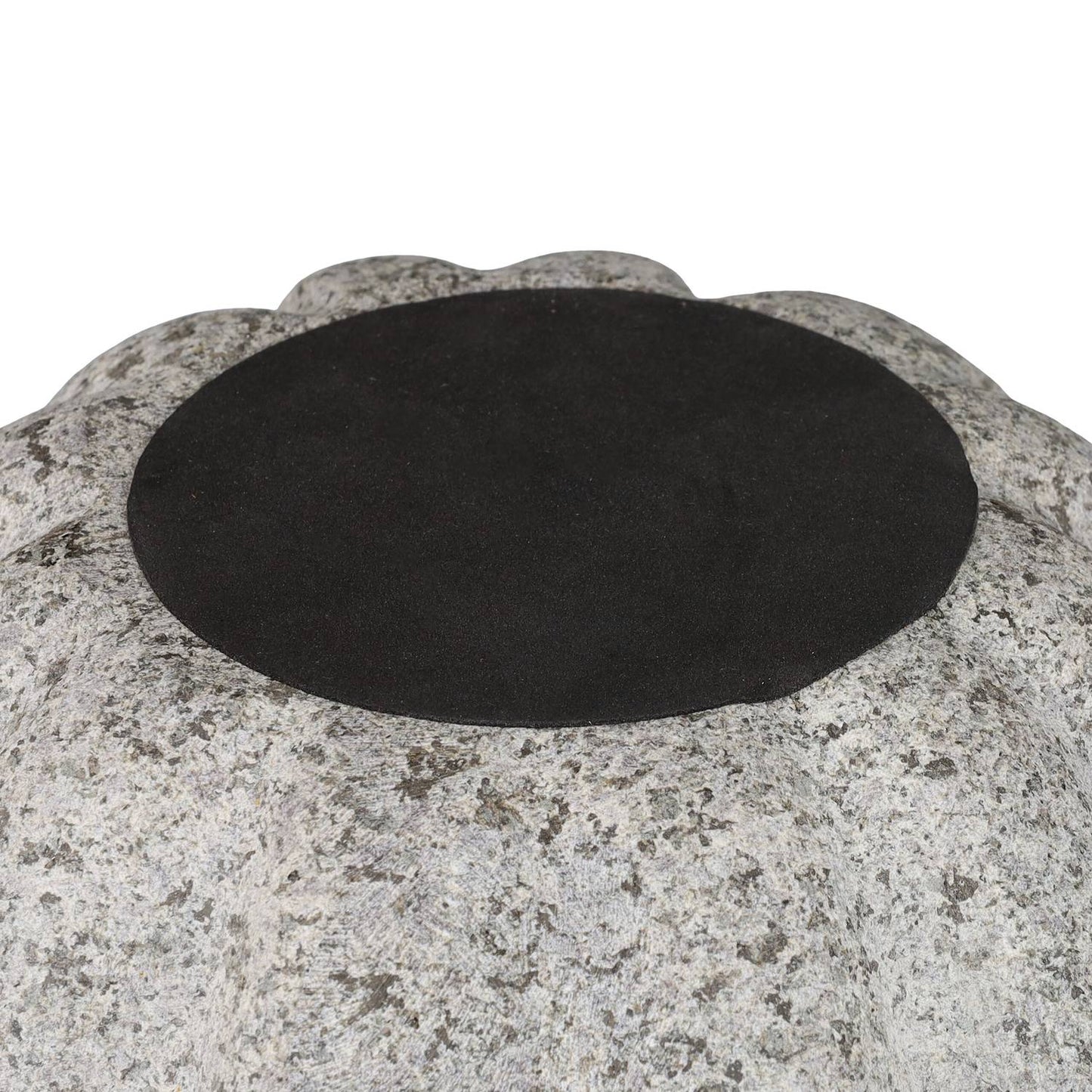 Granite mortar with impact