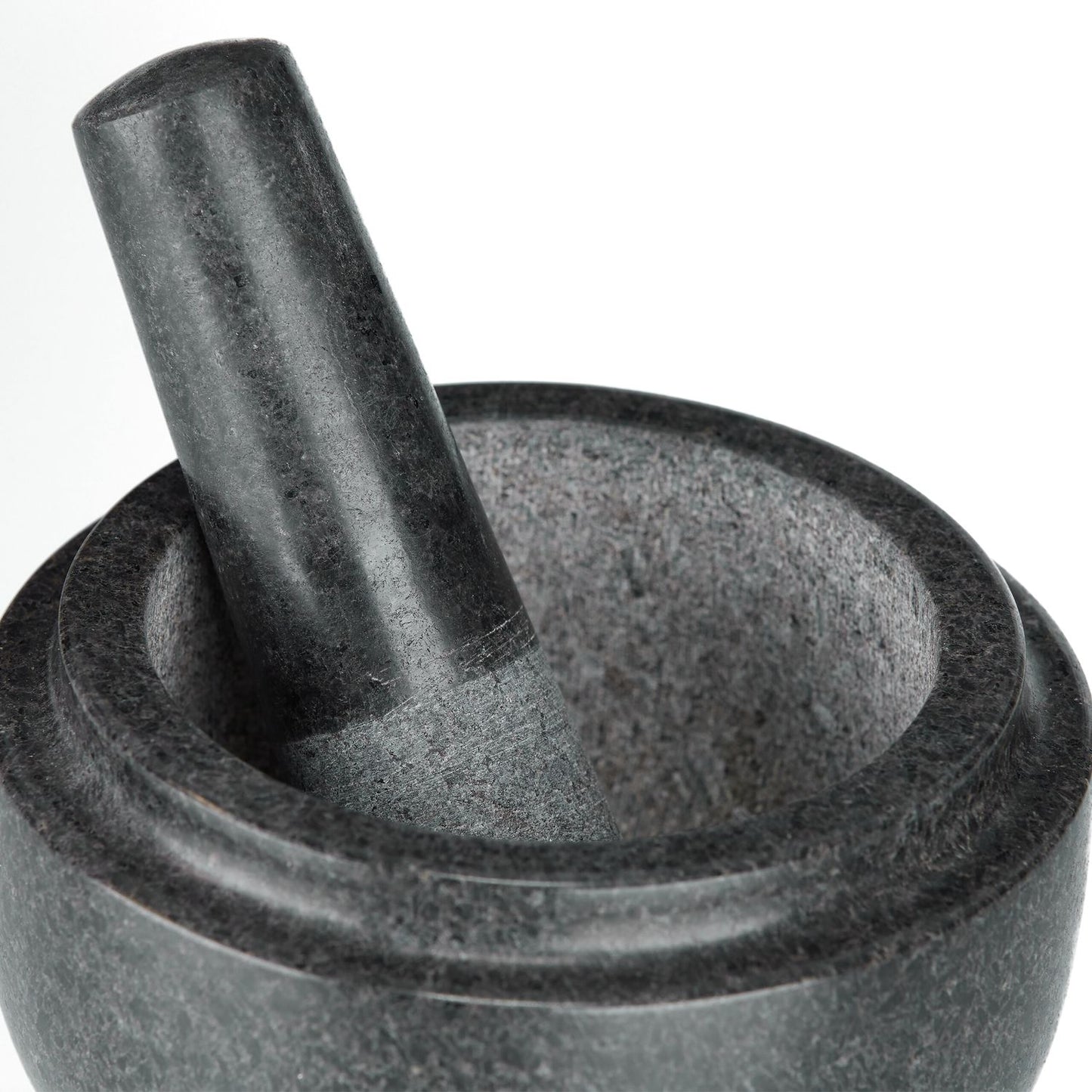 Granite mortar with impact