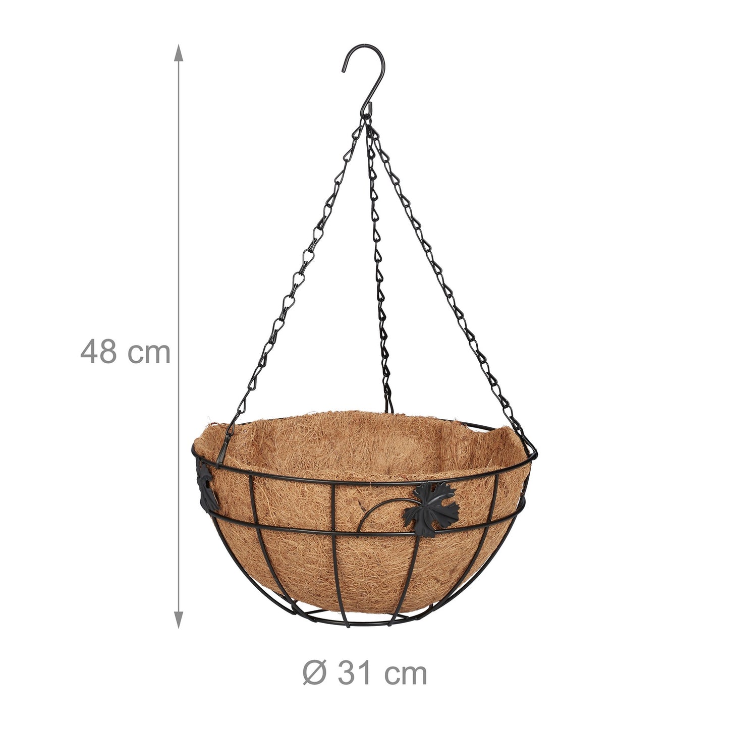 Grapevine Set of 3 Coconut