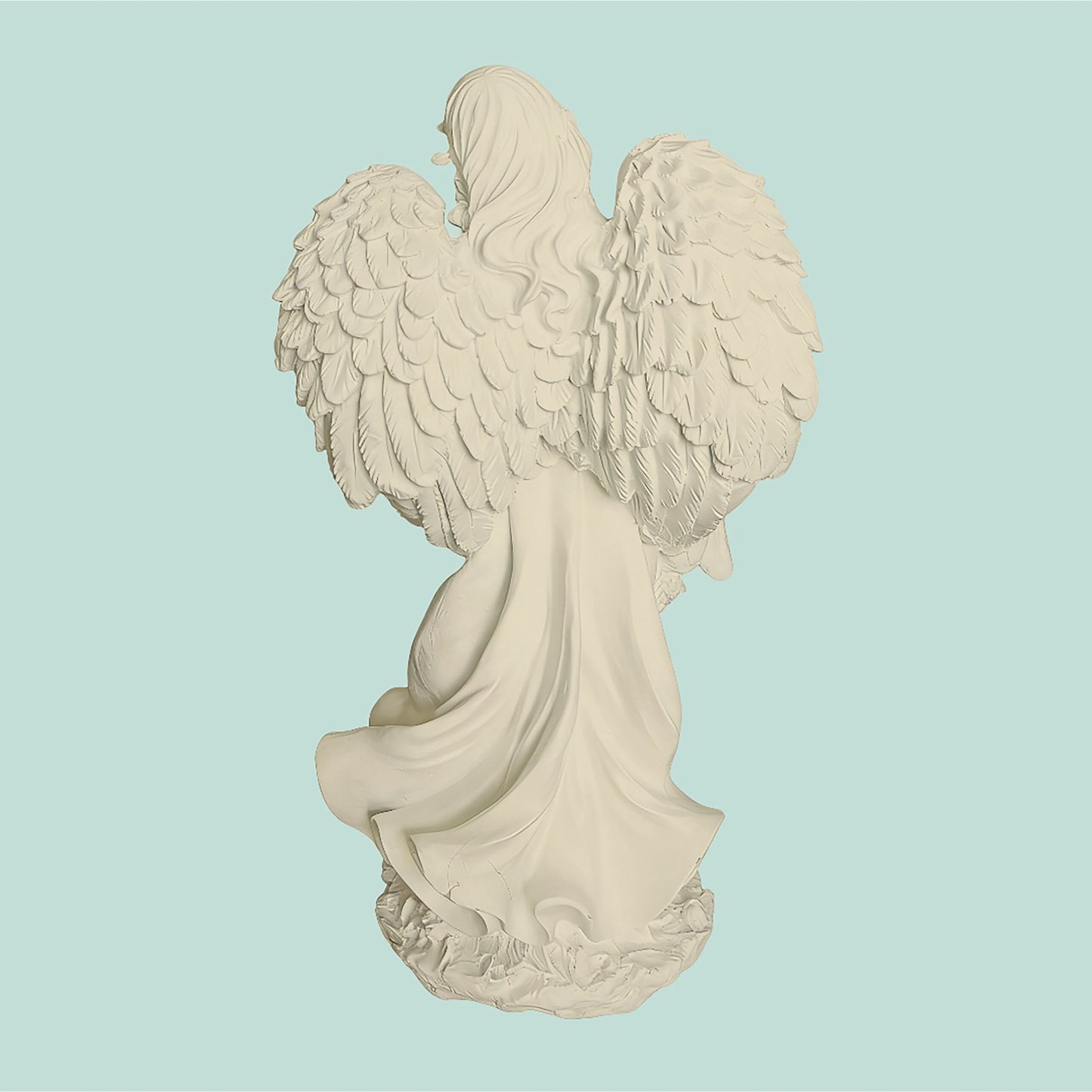Grave Angel Statue, Weather-Resistant Memorial Ornament