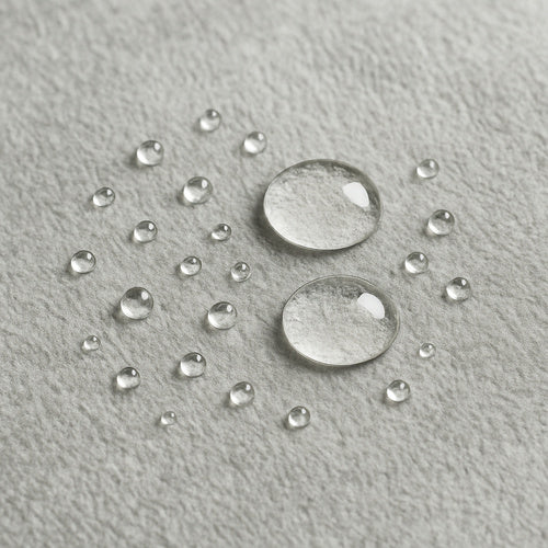 Gray Velvet Pouf, 60x30x30 cm, Ottoman Seat