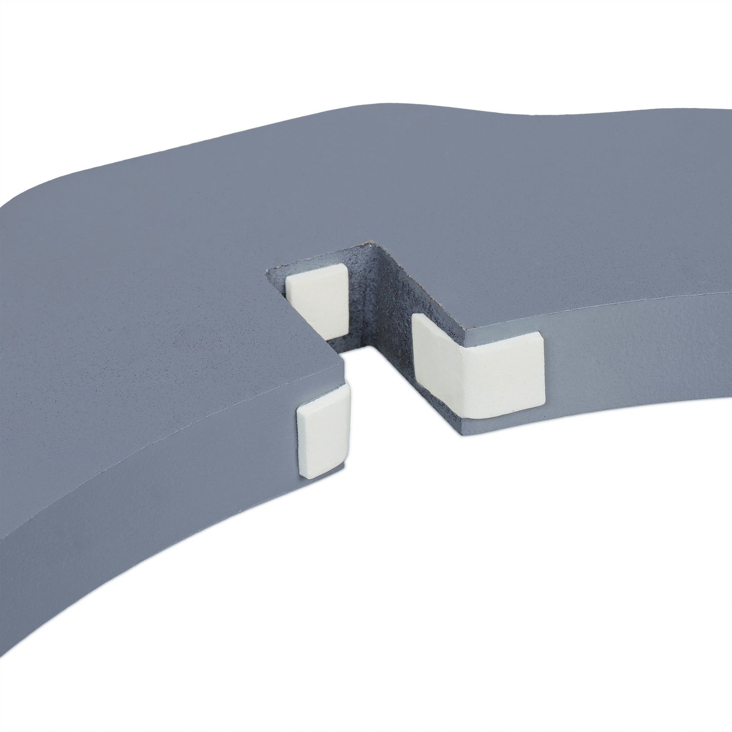 Gray security gate 70 cm