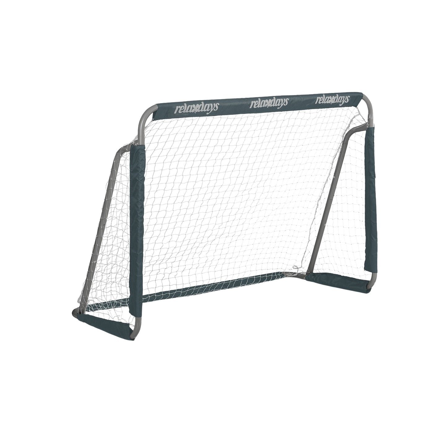 Gray soccer goals in sets of 2