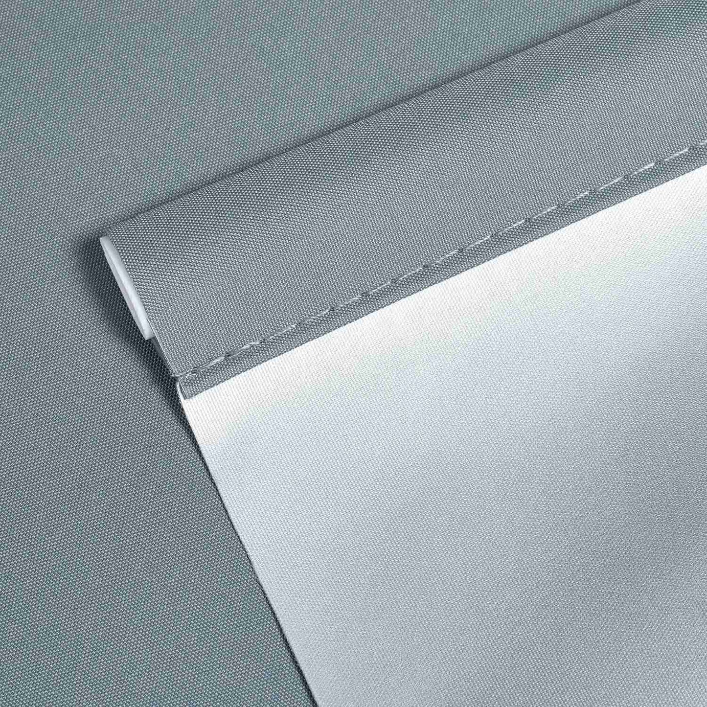 Gray thermal roller blind 220 cm long