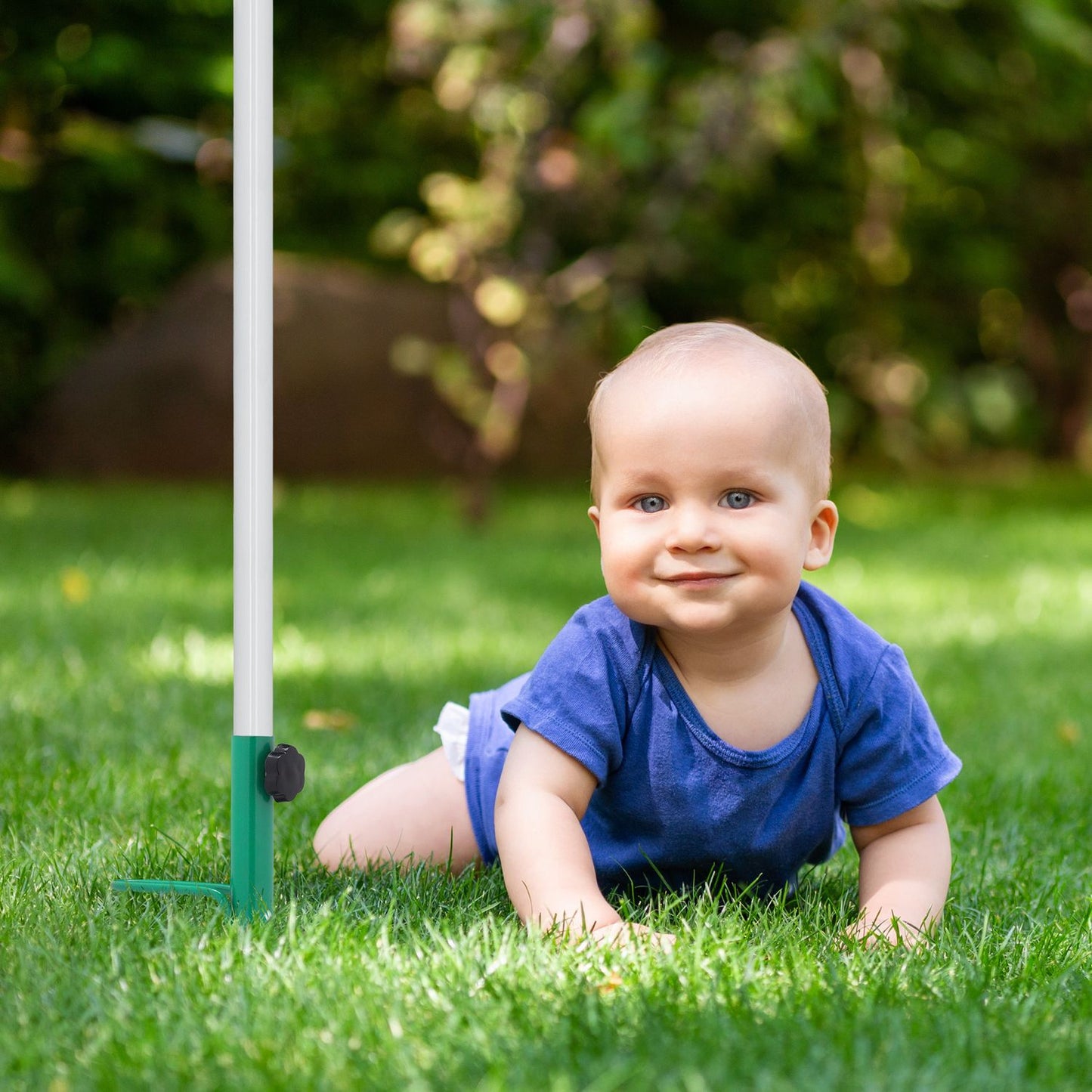 Green Lawn Spike for Parasol