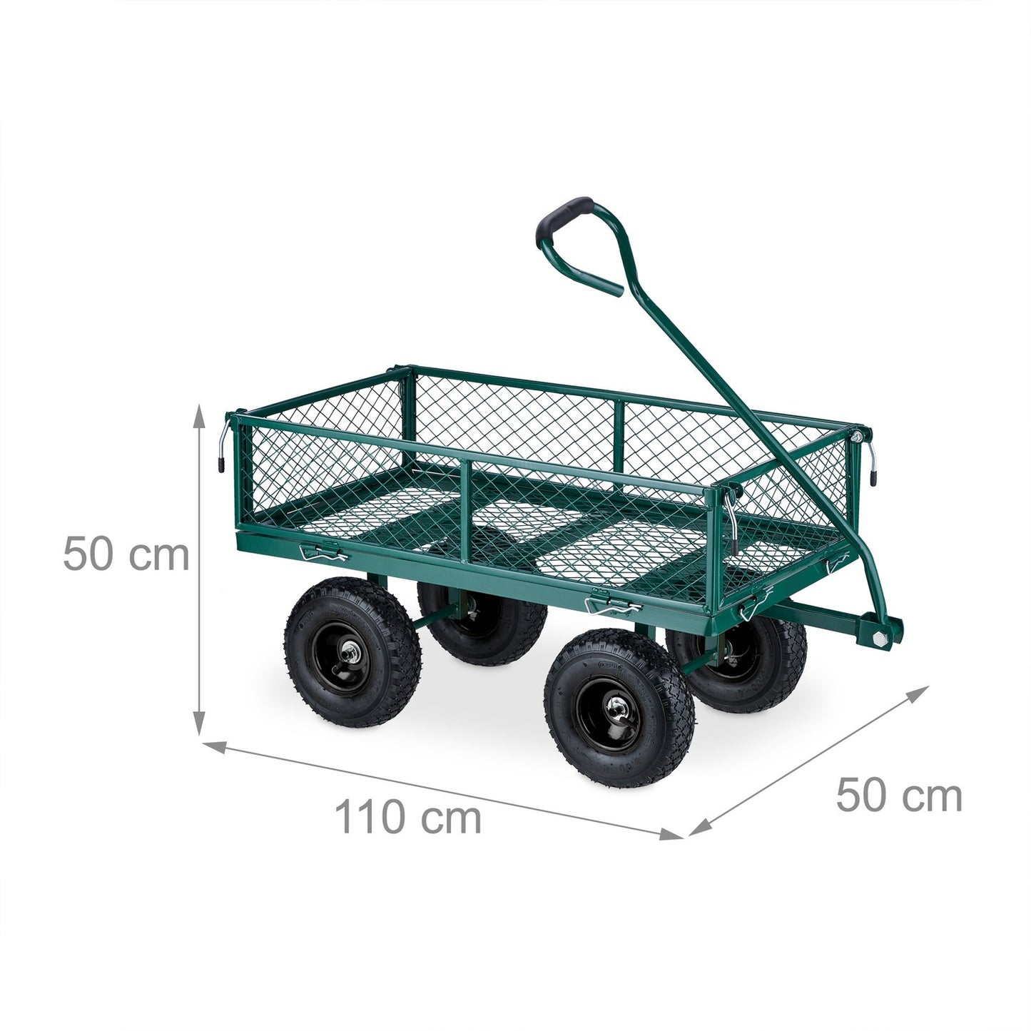 Green handcart