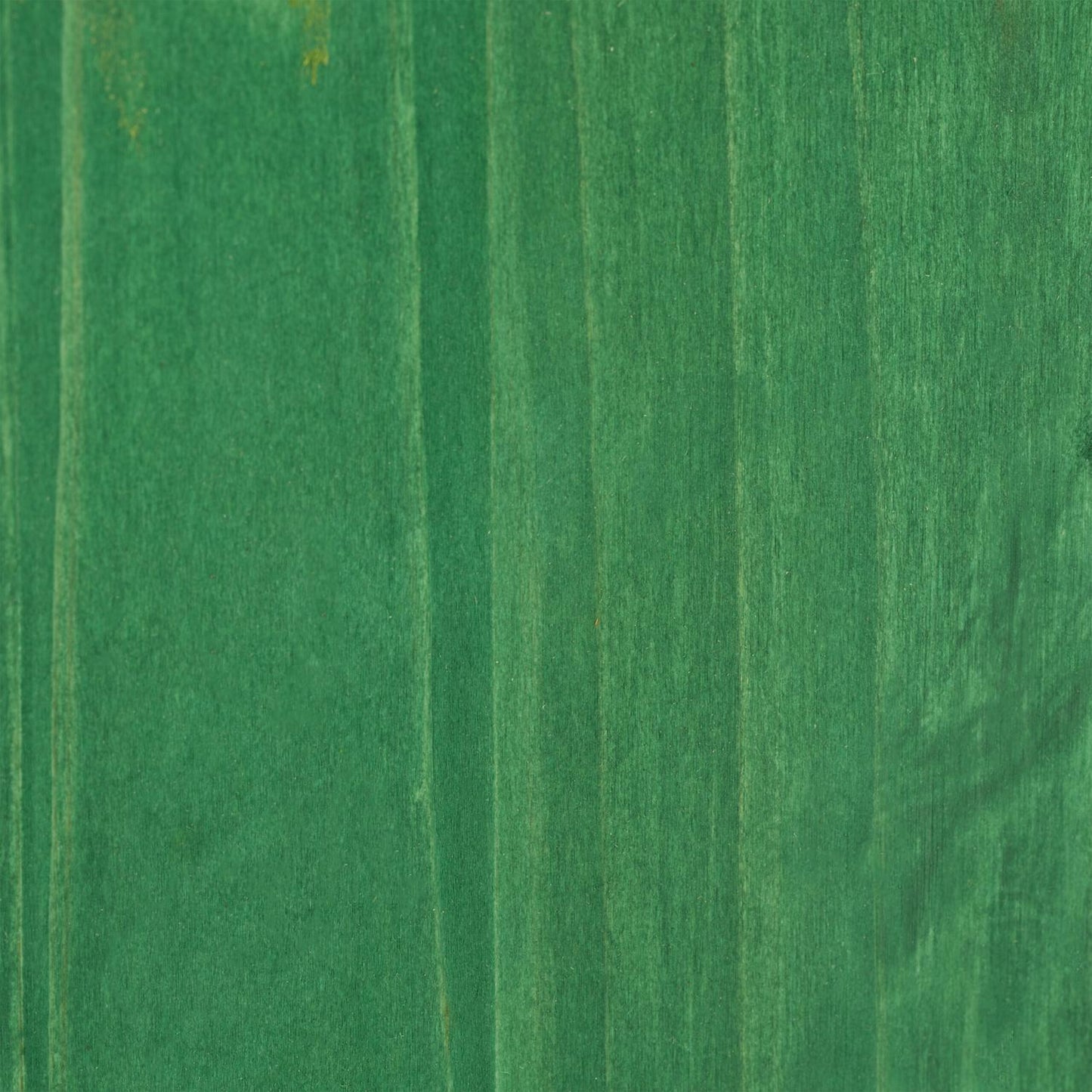 Green wooden bat box