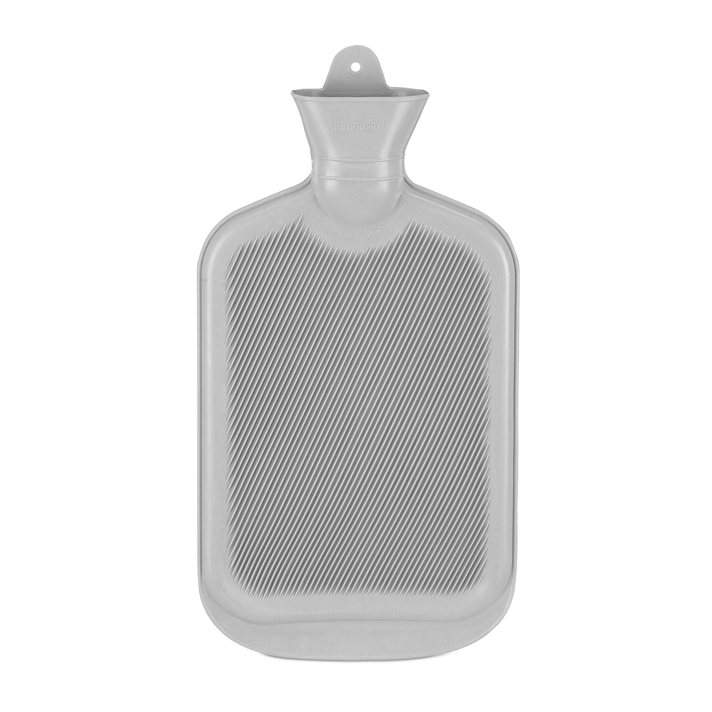 Grey Hot Water Bottle 2L