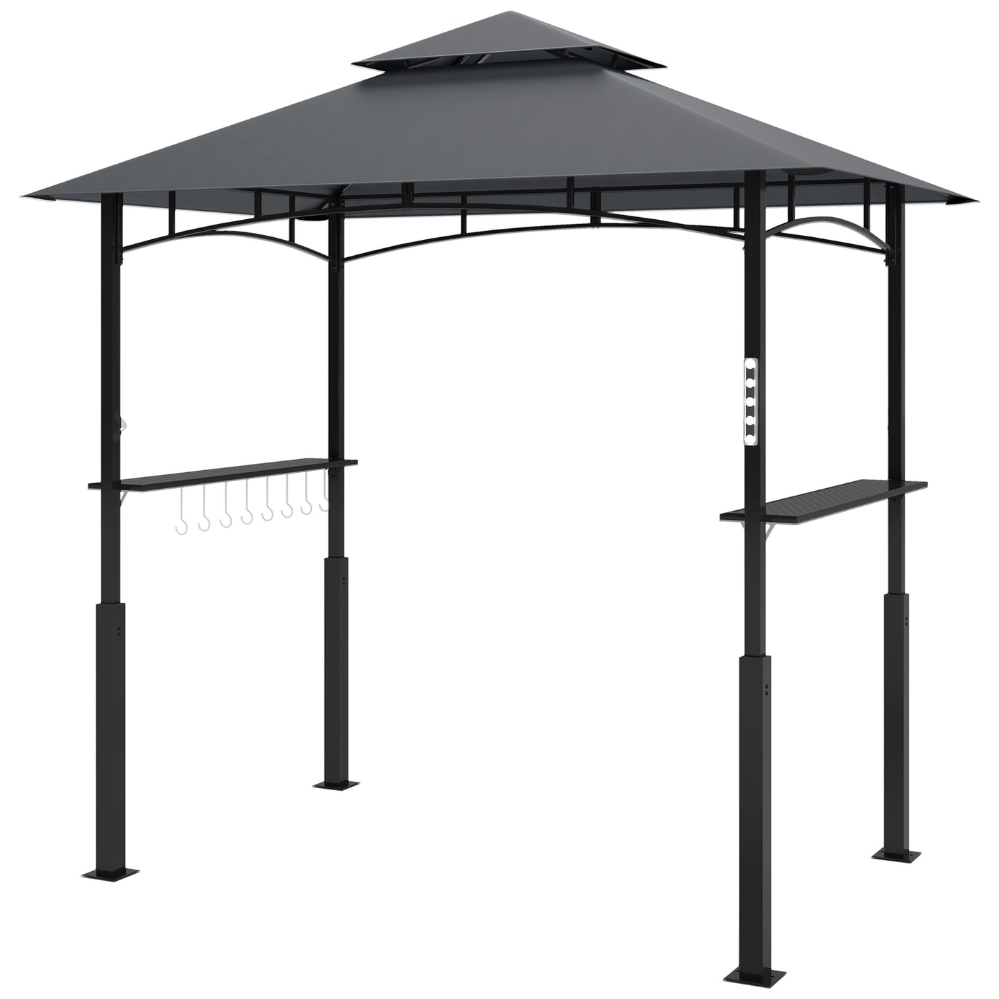 BBQ Pavilion, waterproof and flameproof, 243x148x248 cm