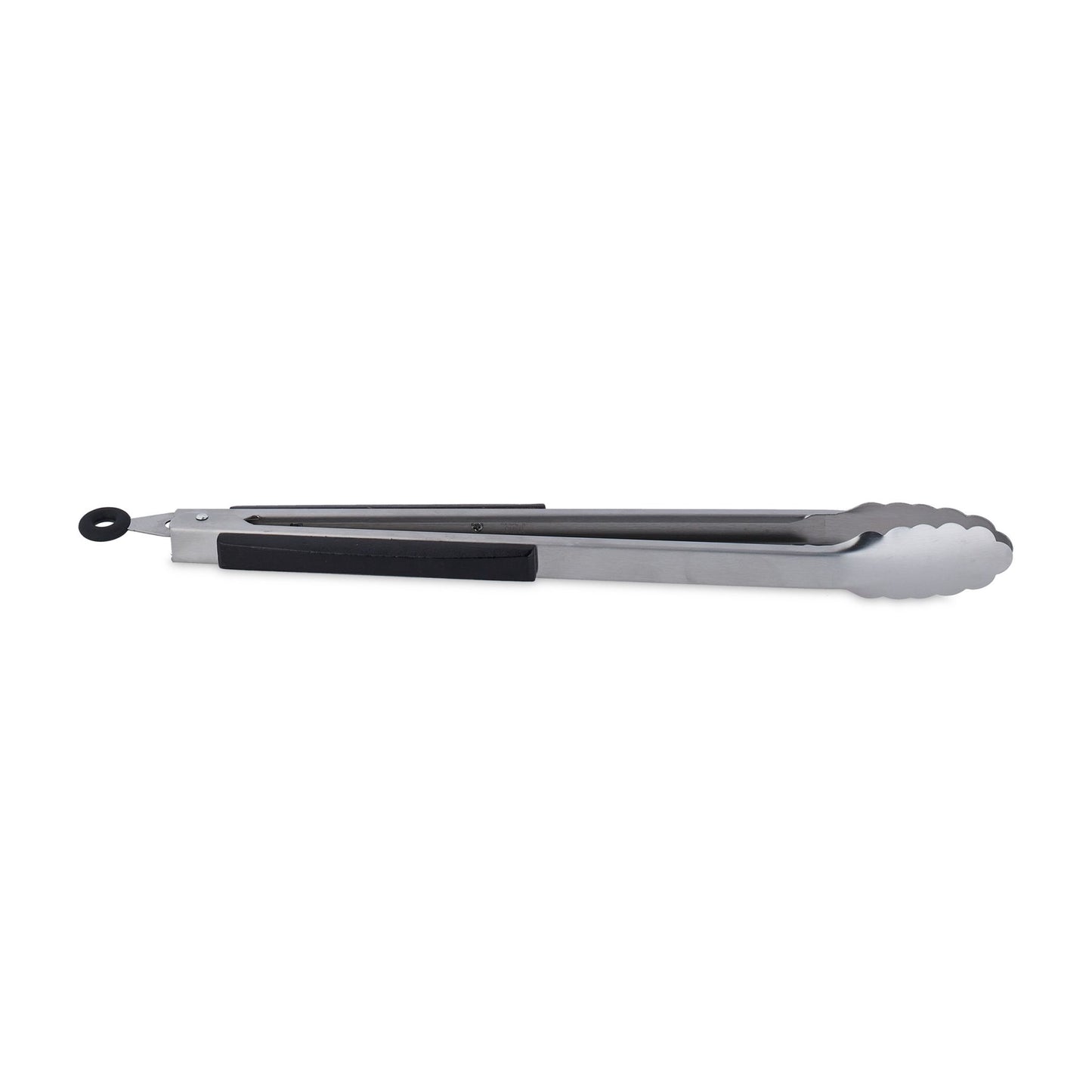 Grill tongs in stainless steel