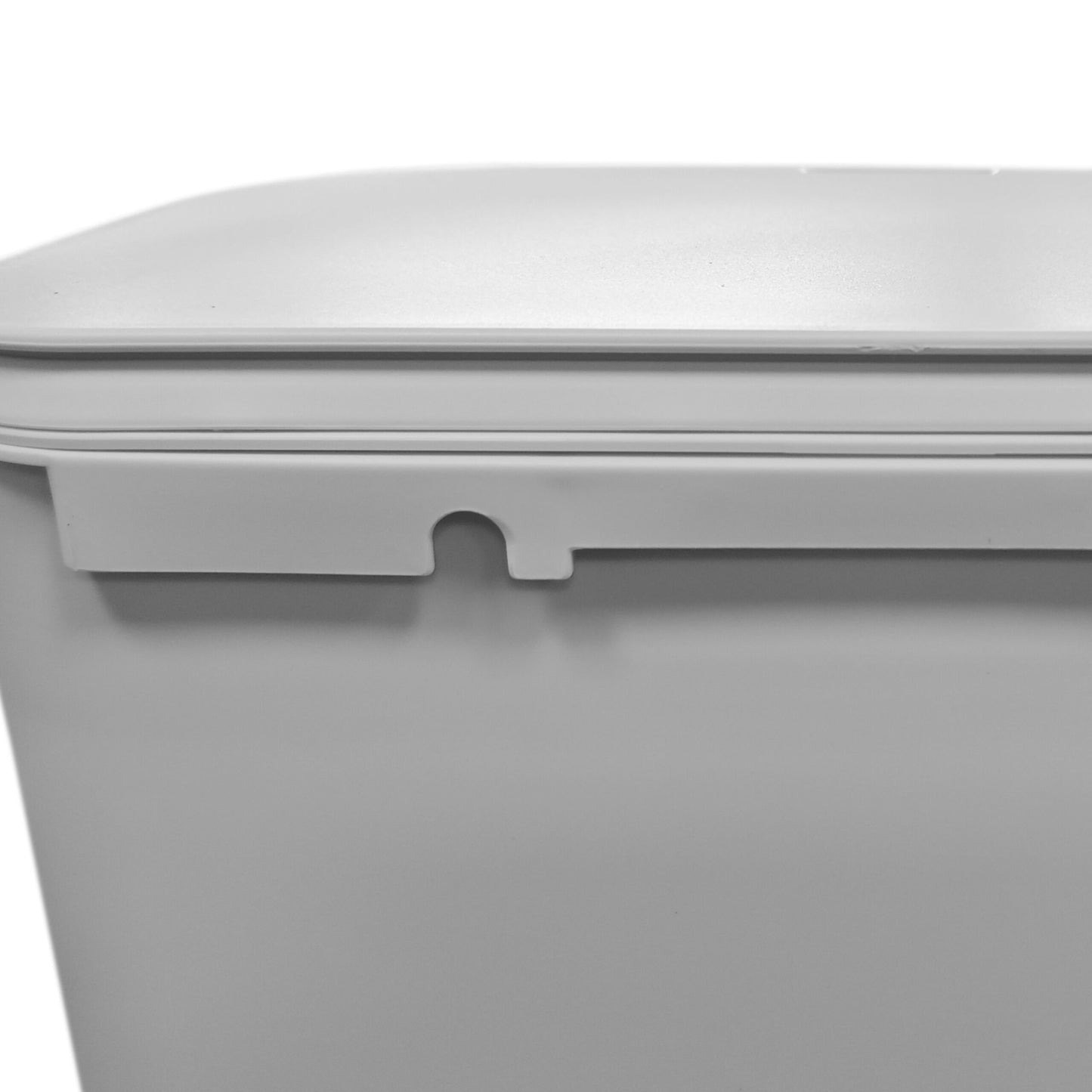 Hanging Kitchen Waste Bin, 9L, Hinged Lid