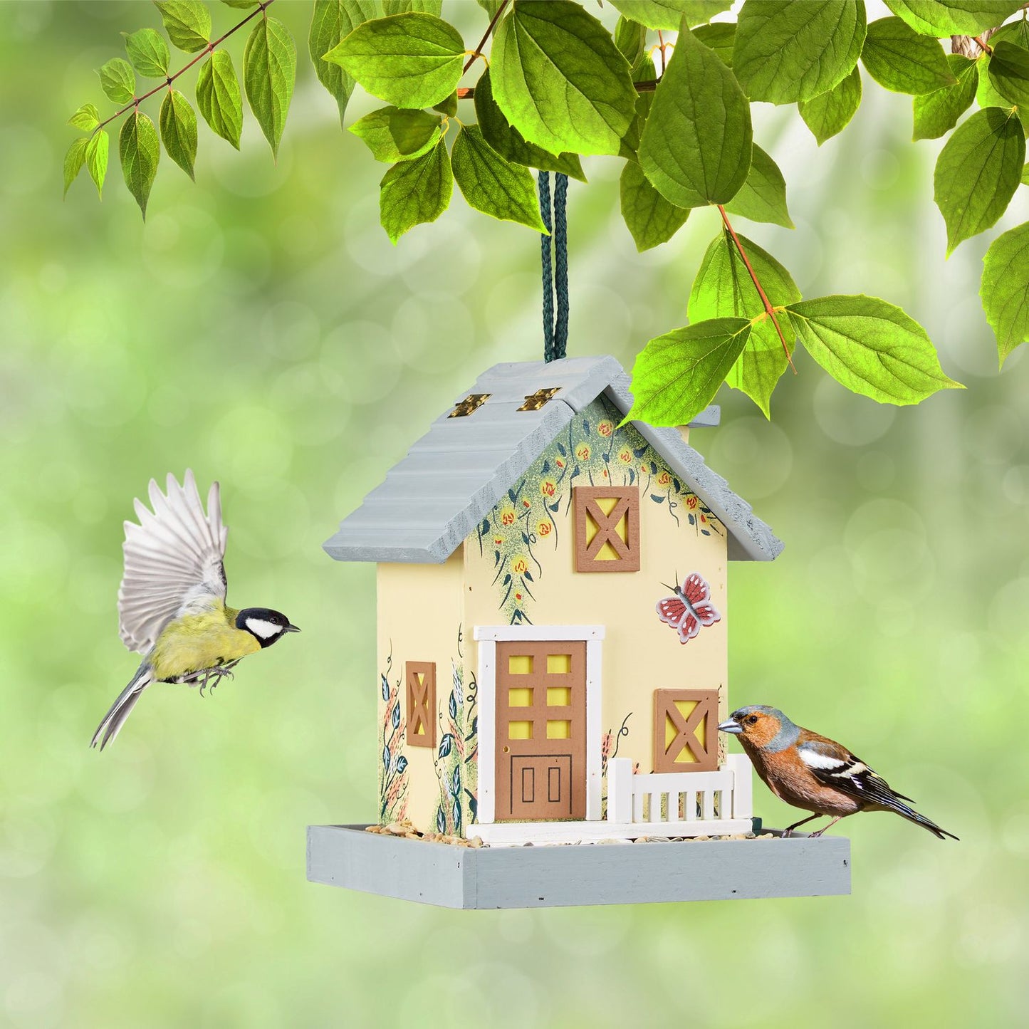 Hanging bird house