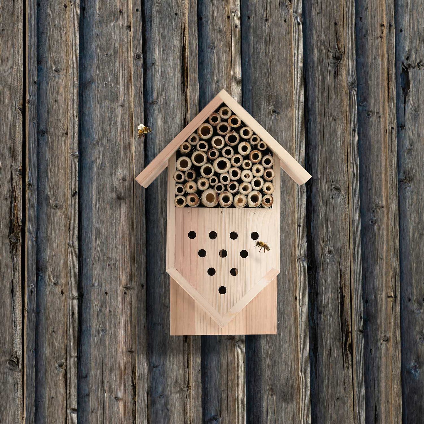 Hanging insect hotel