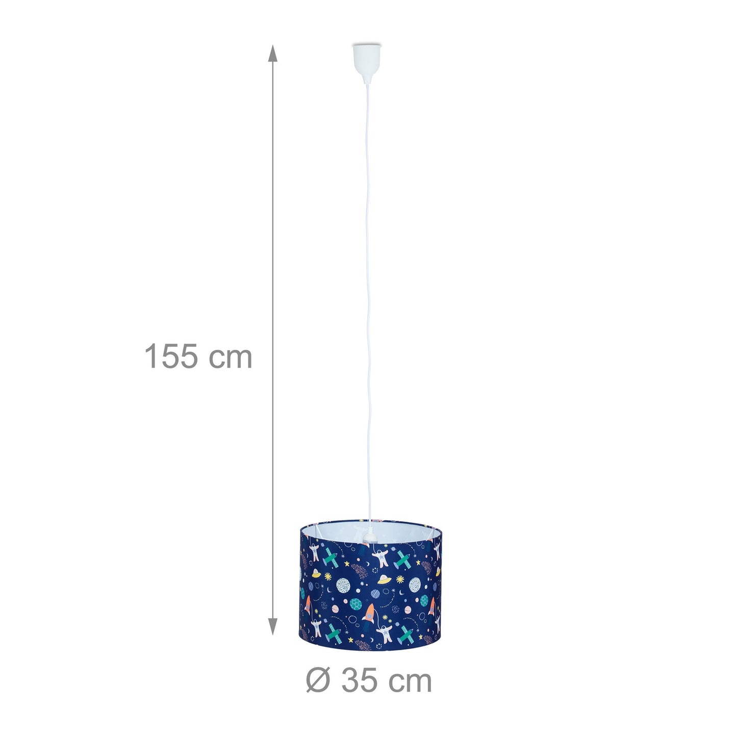 Hanging lamp for children's room Space