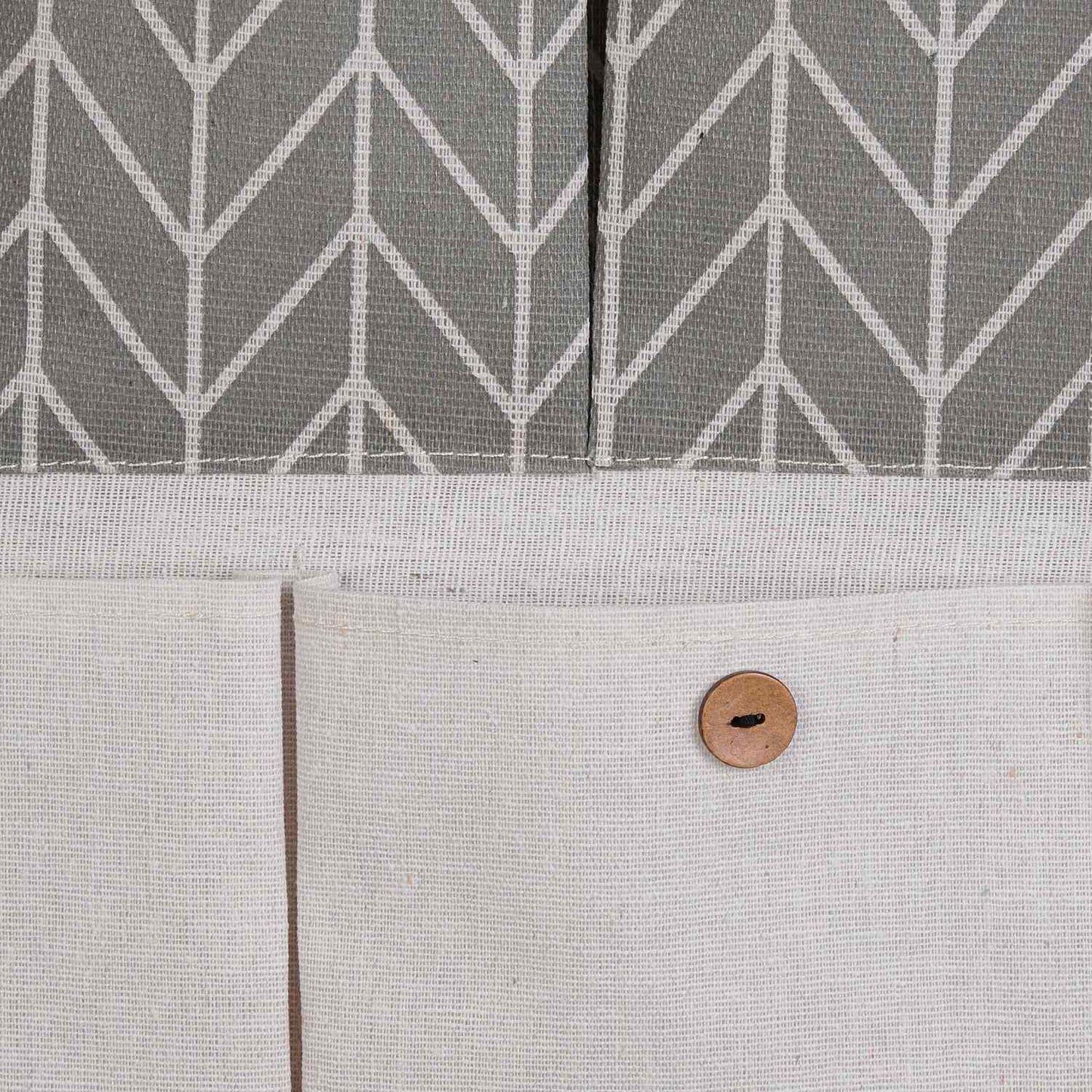 Hanging storage in fabric