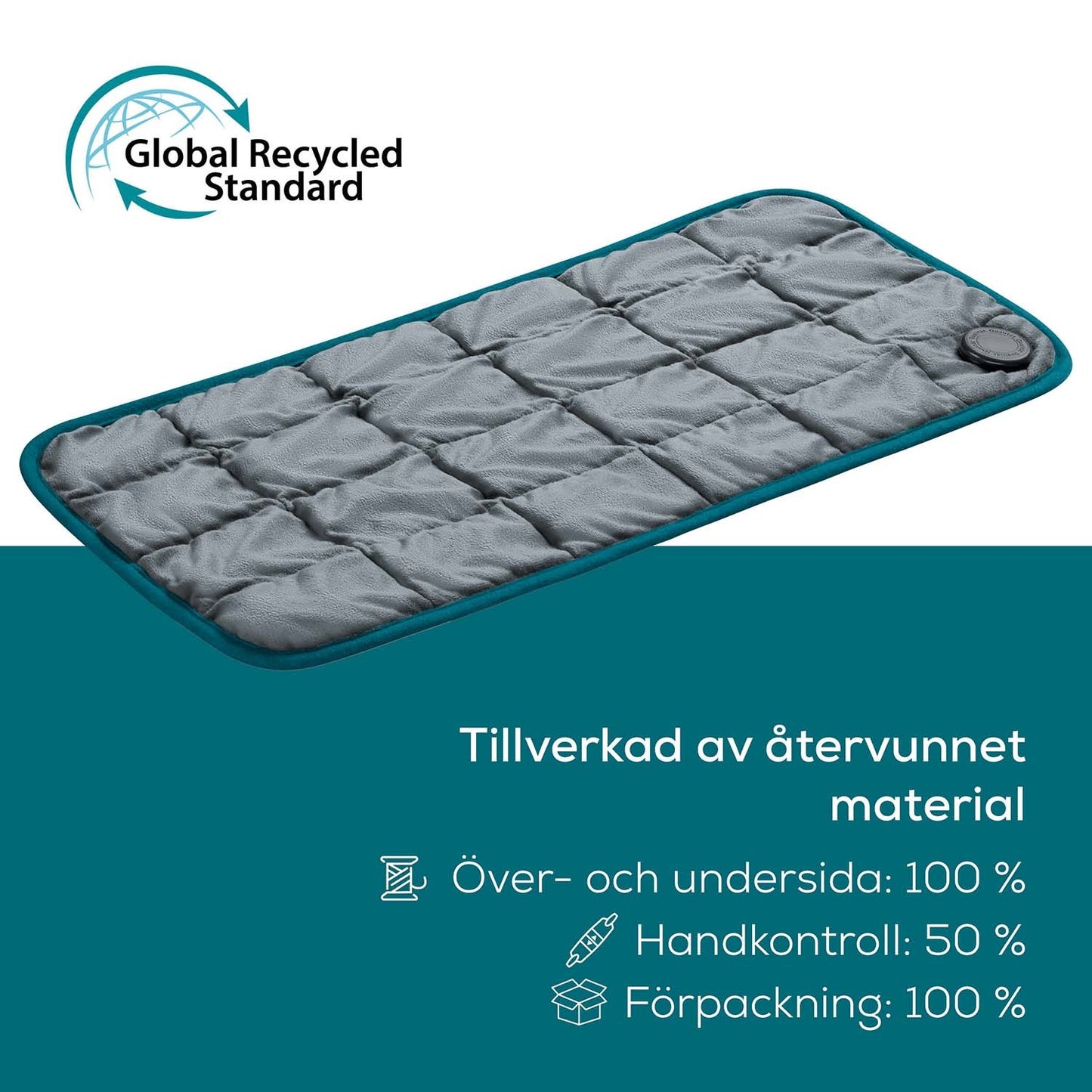 Heating Pad, Eco-Friendly, 145W, Green