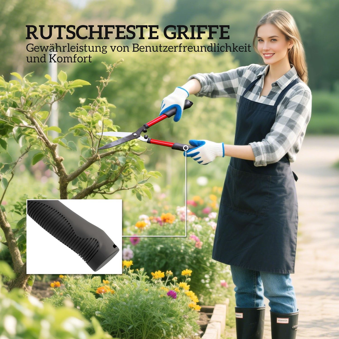 3-Piece Garden Tool Set with Rust-Resistant Blades