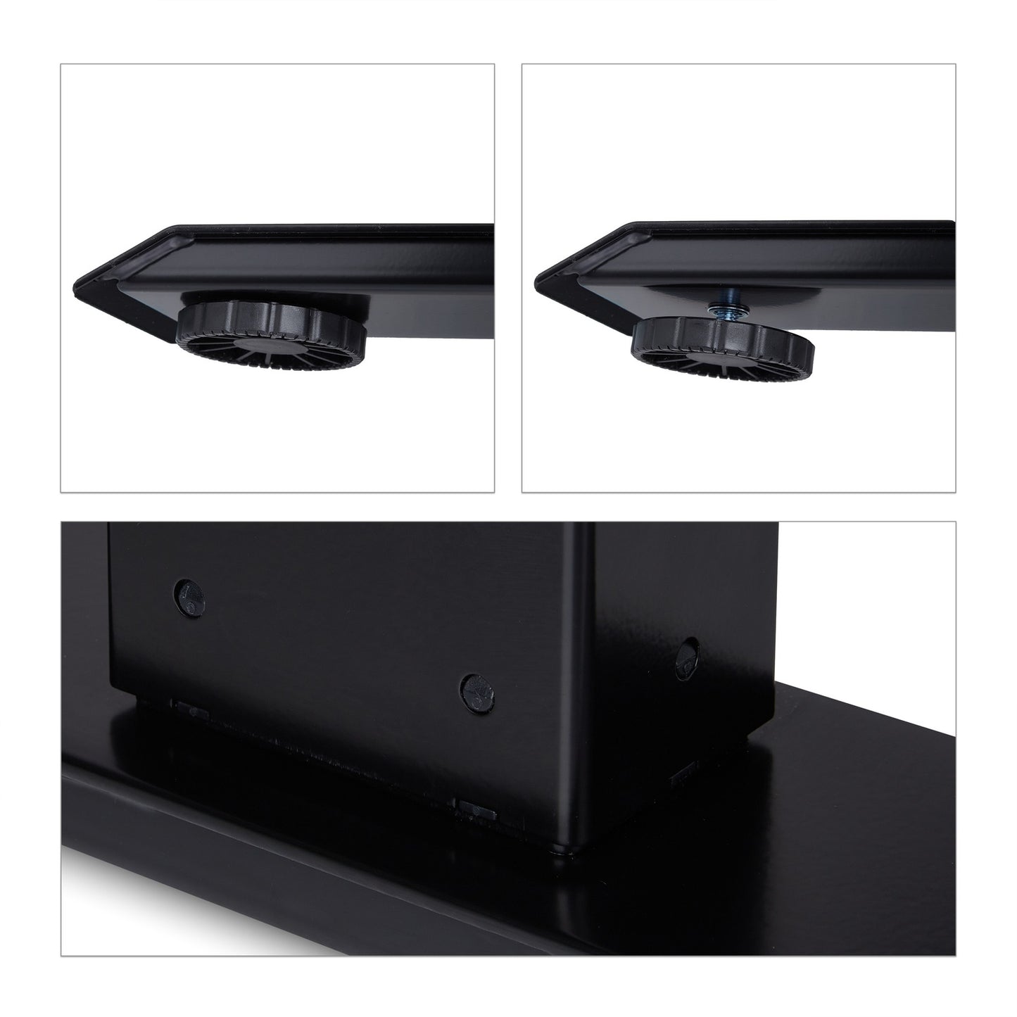 Height adjustable table frame
