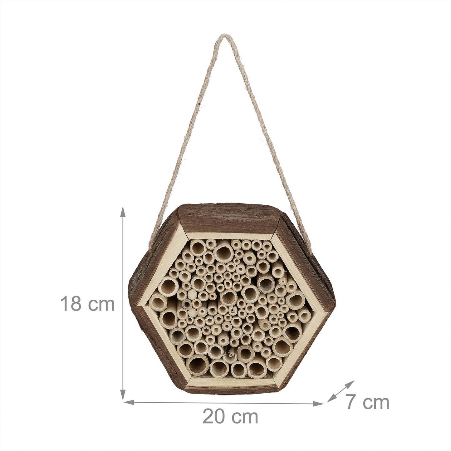 Hexagonal Insect Hotel for Bees