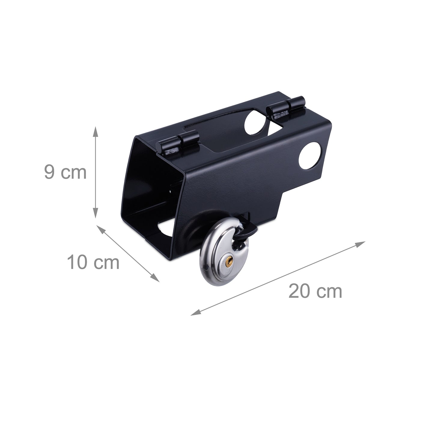 Hinge lock for trailer
