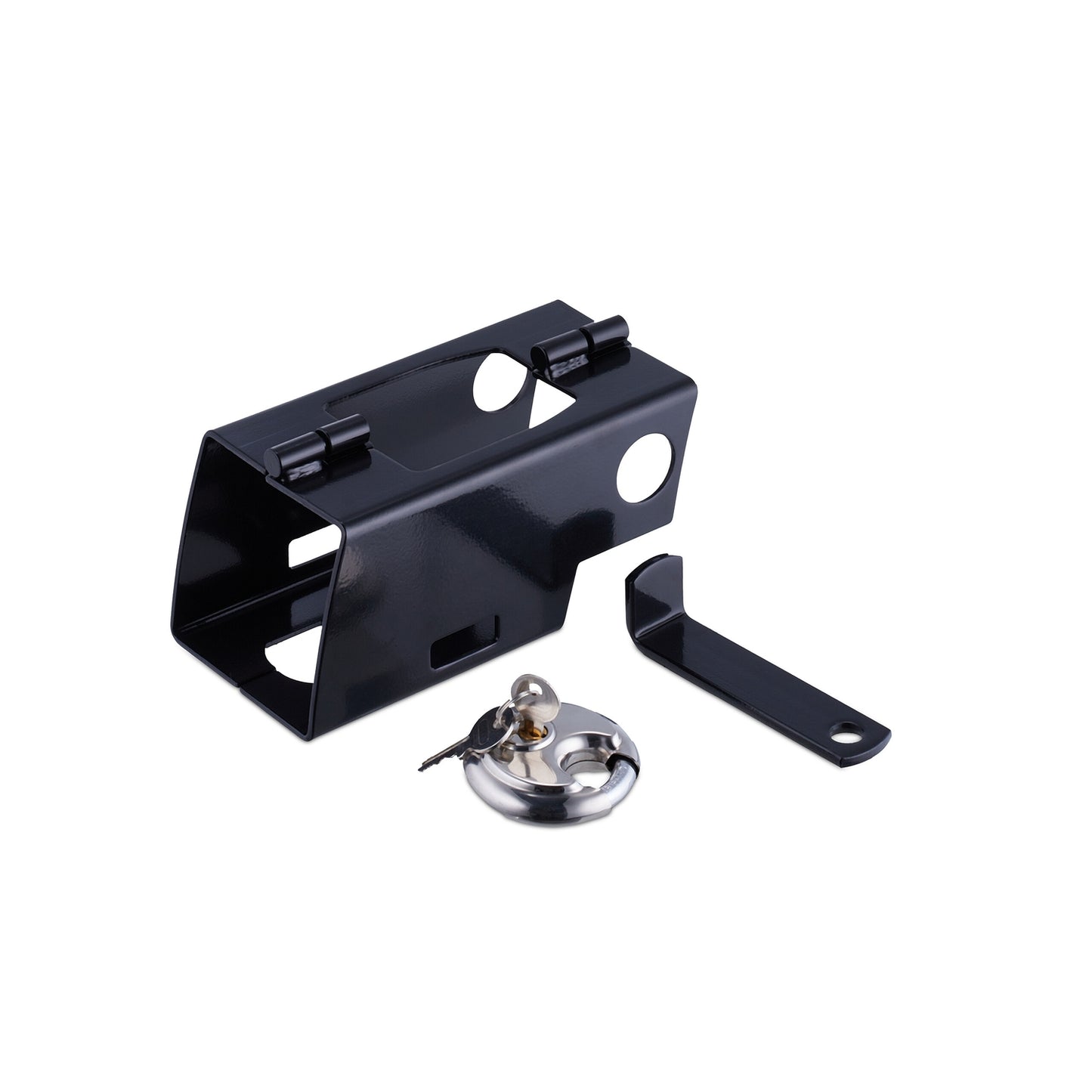Hinge lock for trailer