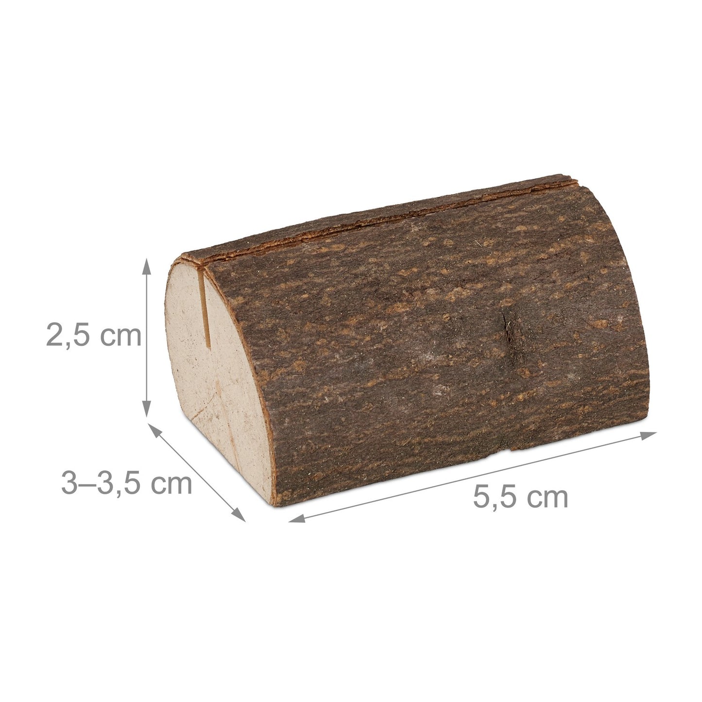 Holders for location cards, wooden set of 48