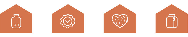 Hot Water Bottle with Plush Cover, 3.5L Capacity