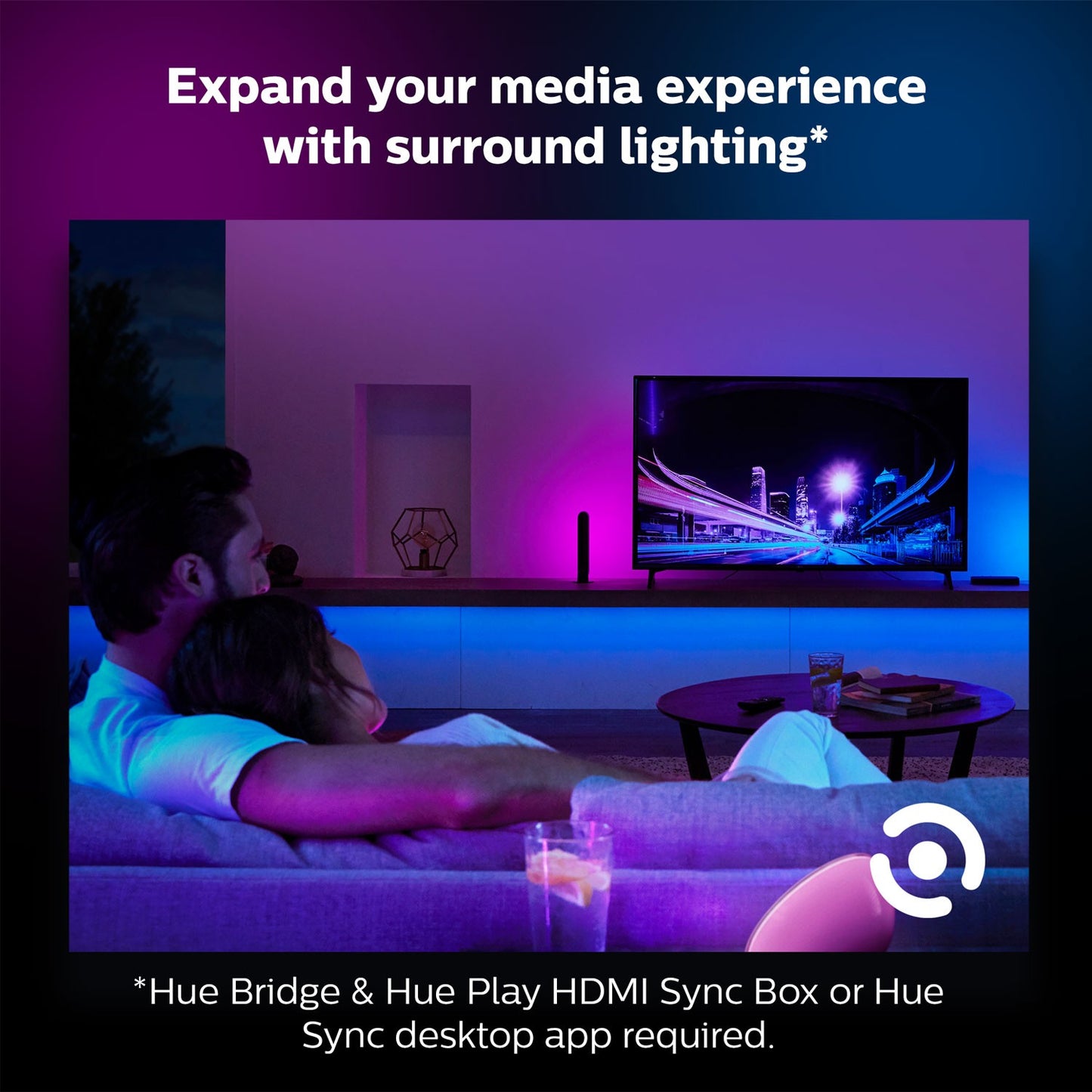 Hue Lightstrip Plus V4 1m extension
