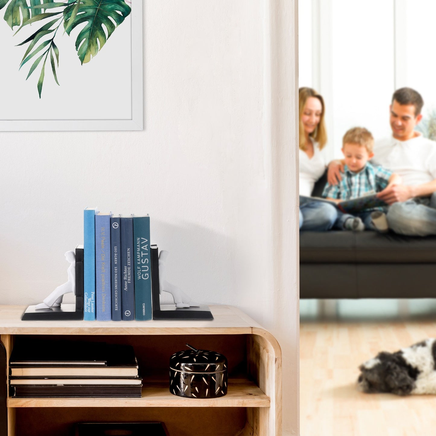 Human bookend set of 2