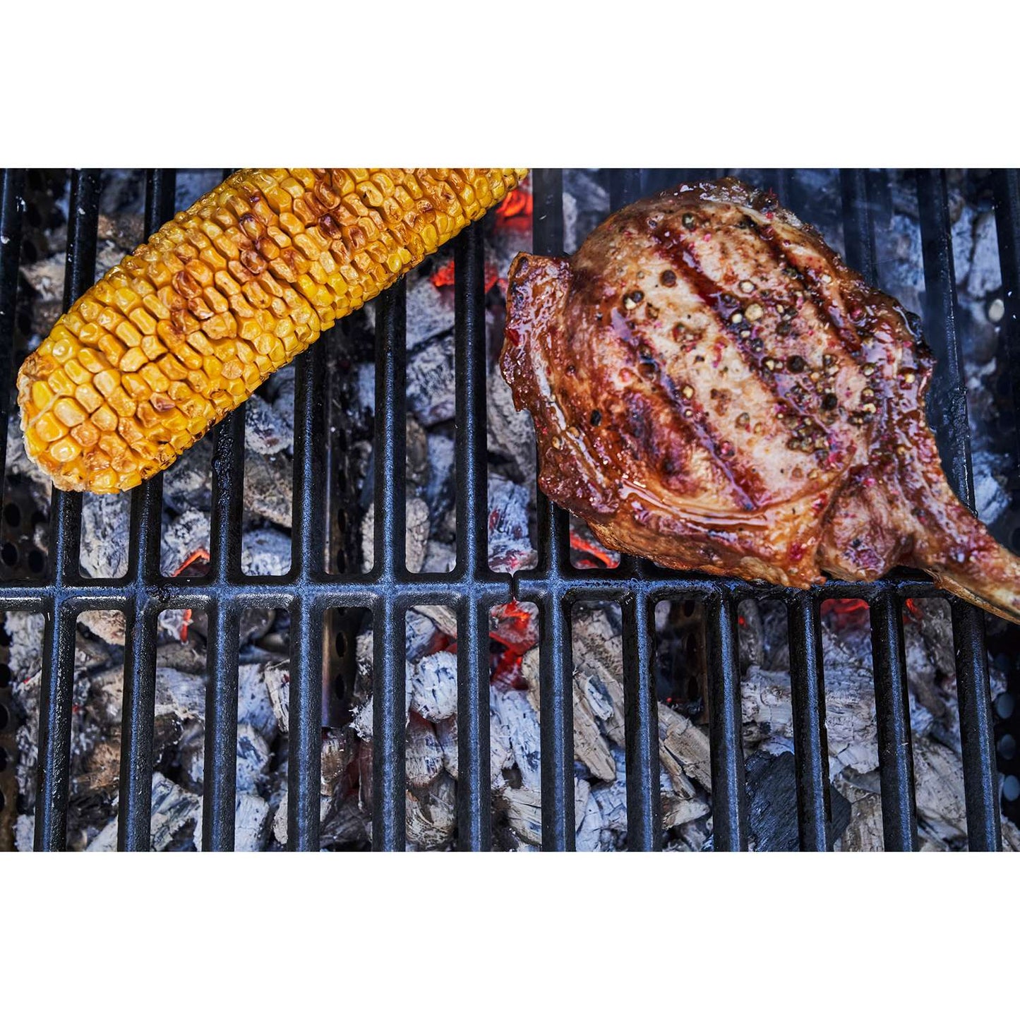 Hybrid Grill Gas2Coal 2.0, 3+1 Burners, Gas or Charcoal