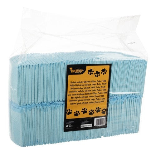 Hygienic underlay 60x40cm 100pcs. Purlov 21599