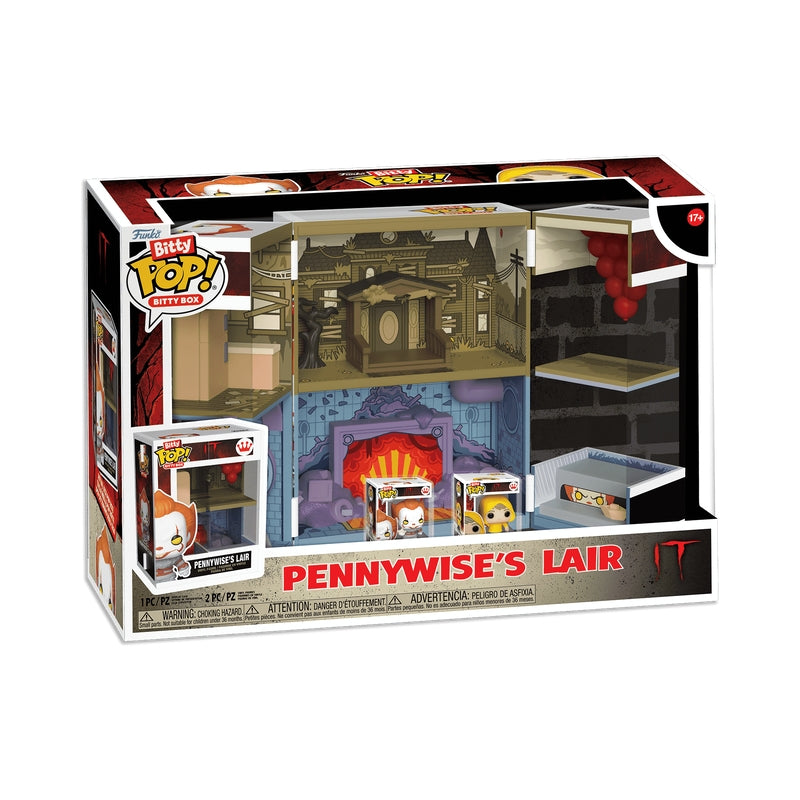 IT Pennywise Lair Funko Bitty Pop! Box – Collectible Figure