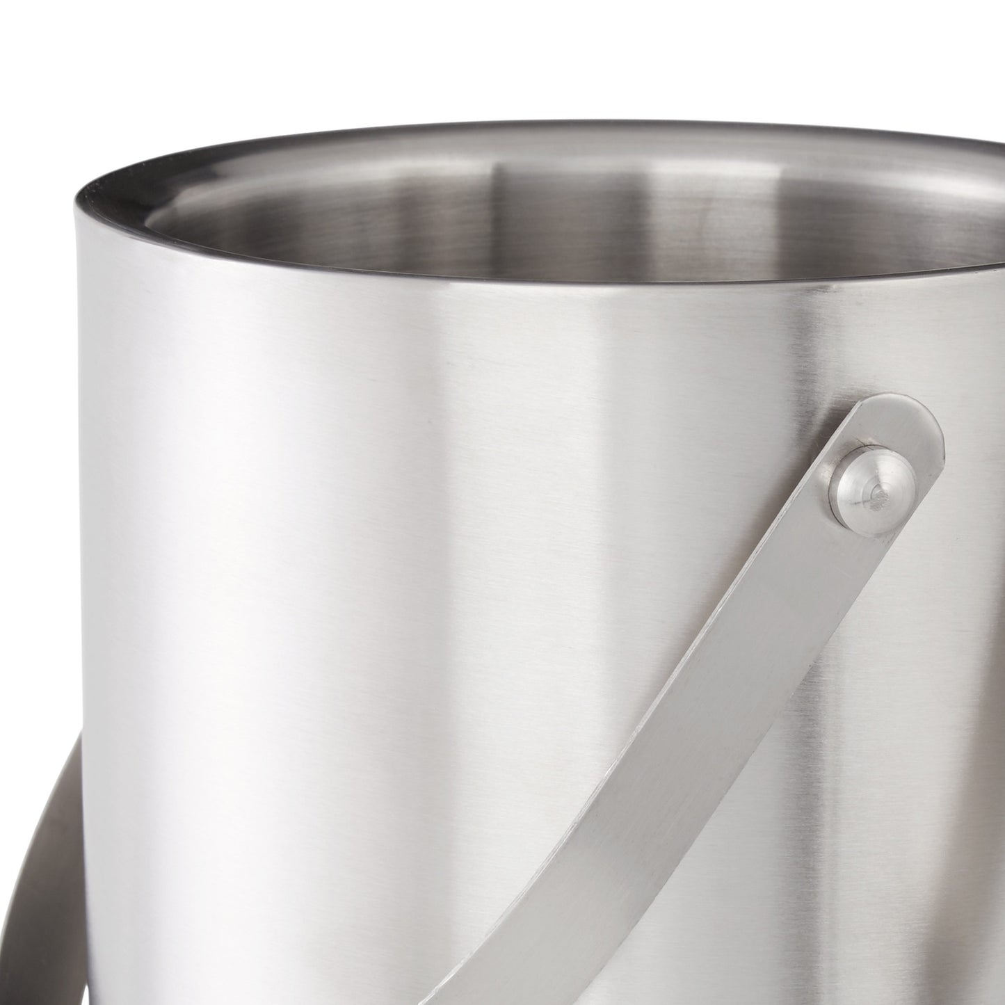 Ice Bucket 2 Liter Closing with Lid and Tongs, Ice Cube Container Wine Cooler