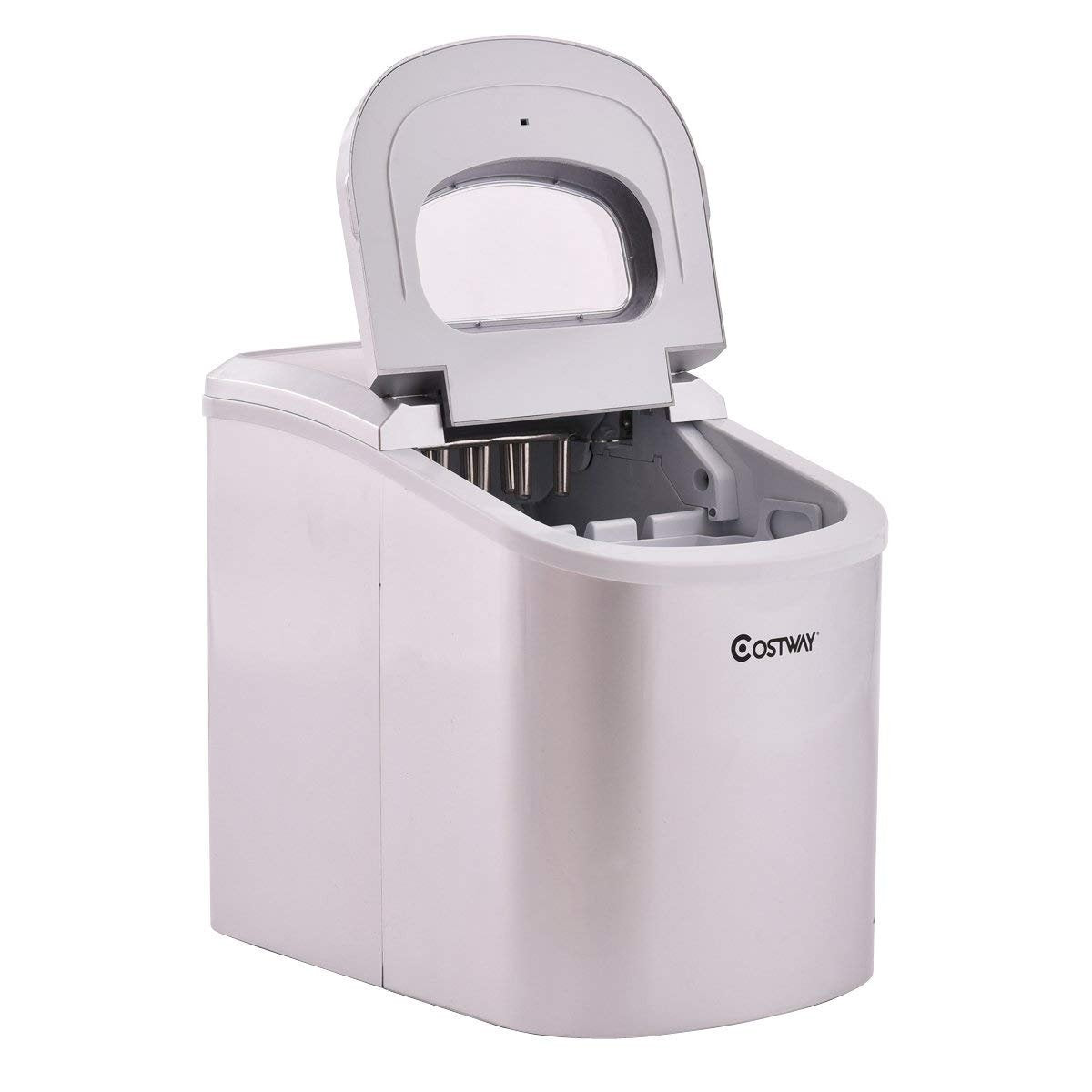 Ice cube machine ice machine ice cube maker including ice cube scoop silver