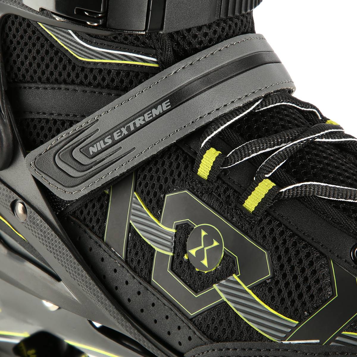 In-Line Skates, Black-Yellow, Size 41