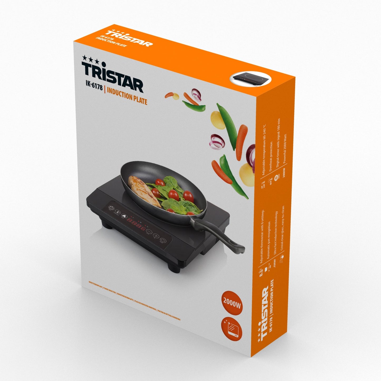 Induction plate 2000W IK-6178
