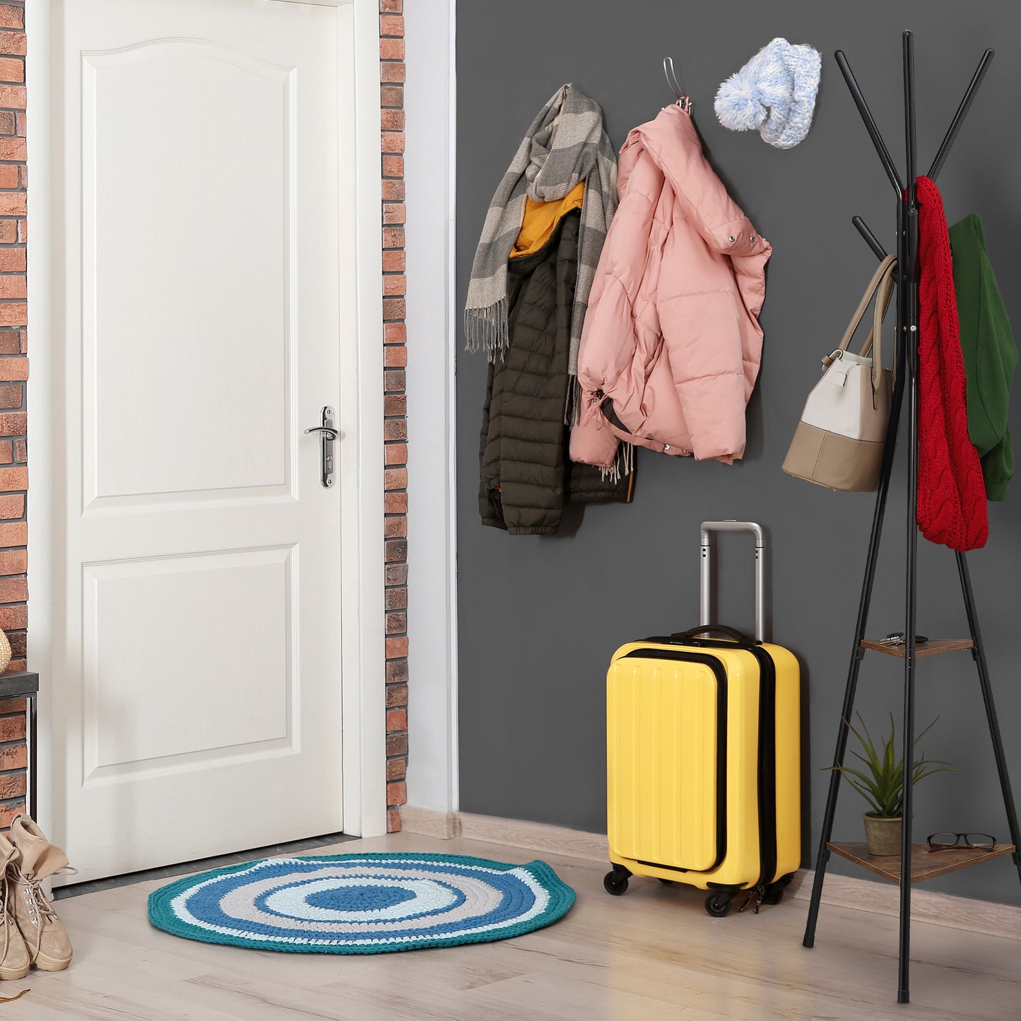 Industrial Coat Stand
