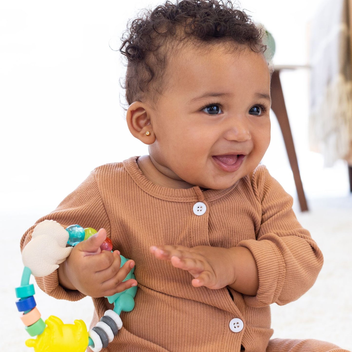 Infantino Busy Beads Rattle & Teether
