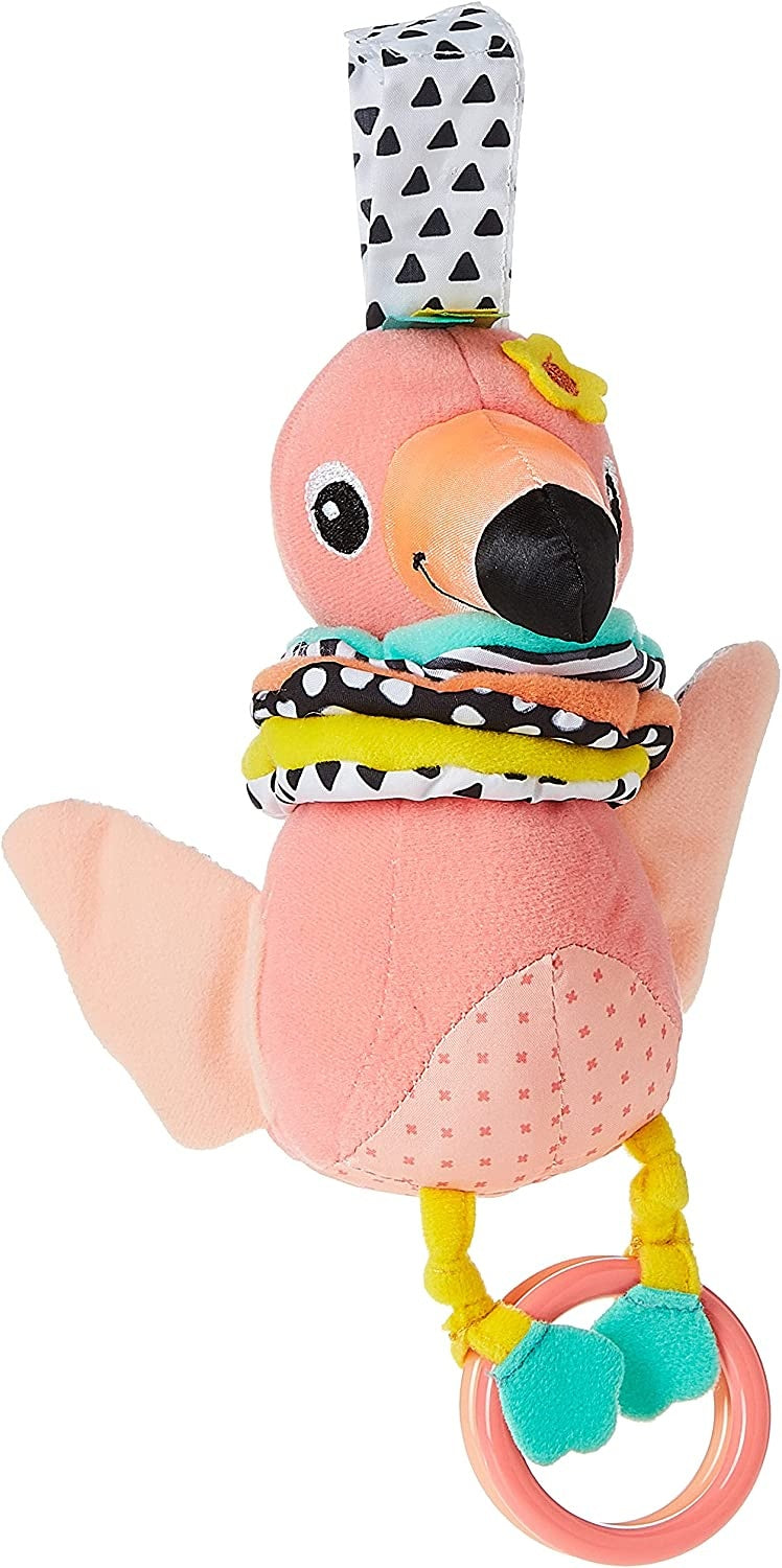 Infantino Hug & Tug Musical Flamingo
