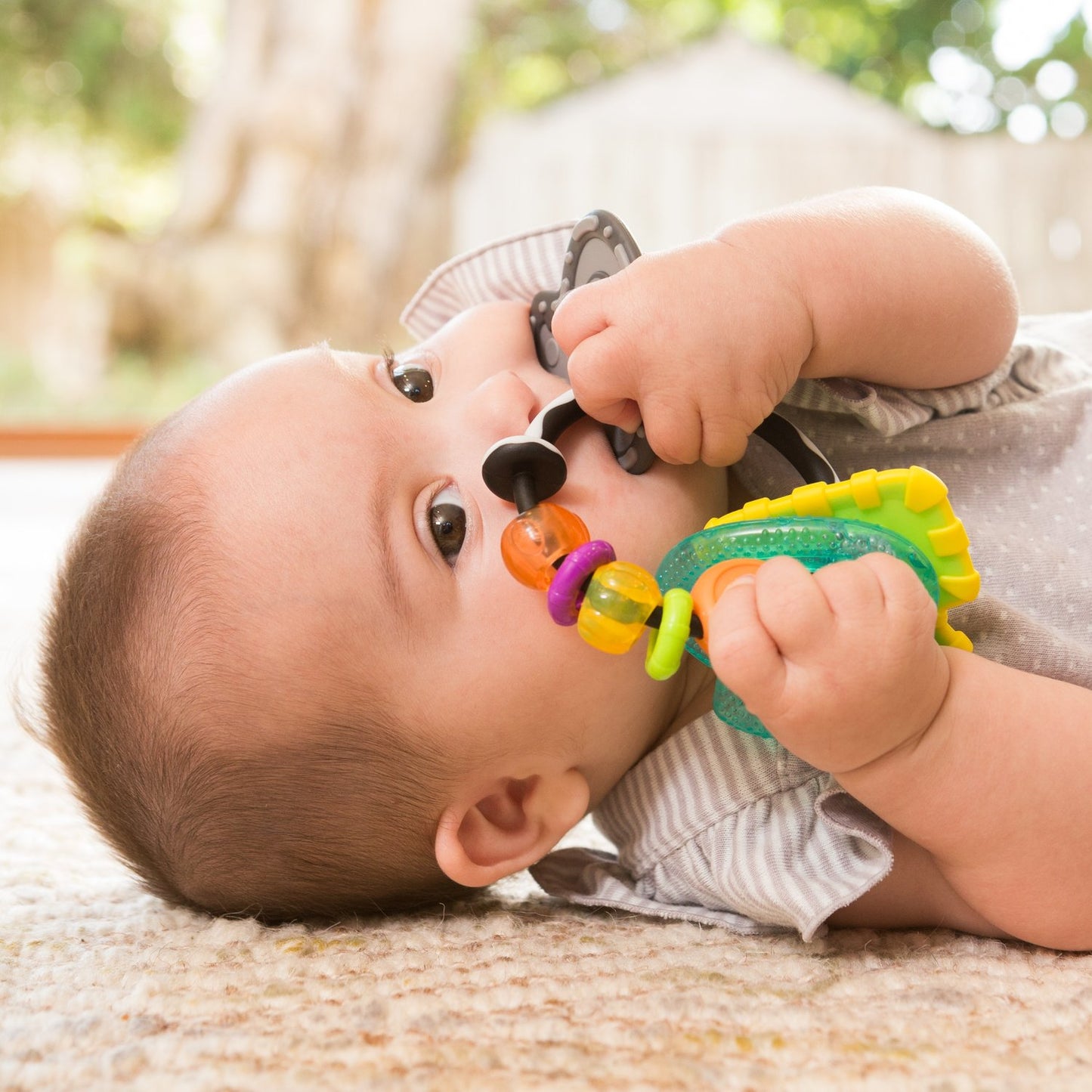 Infantino Slide & Chew Teether Keys