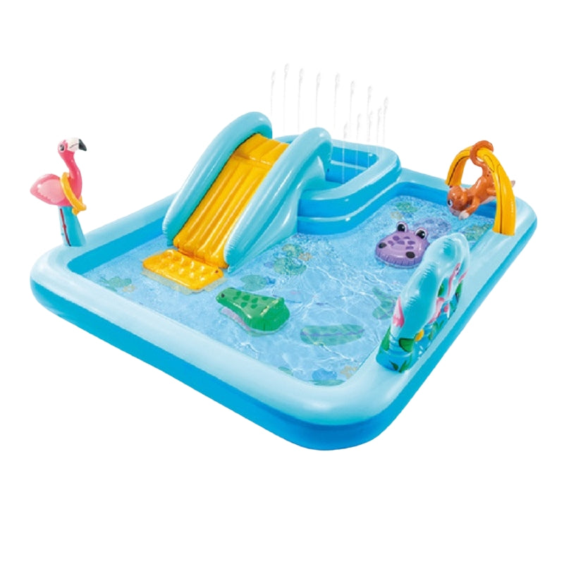 Inflatable Pool, 10ft x 30in, Easy Setup