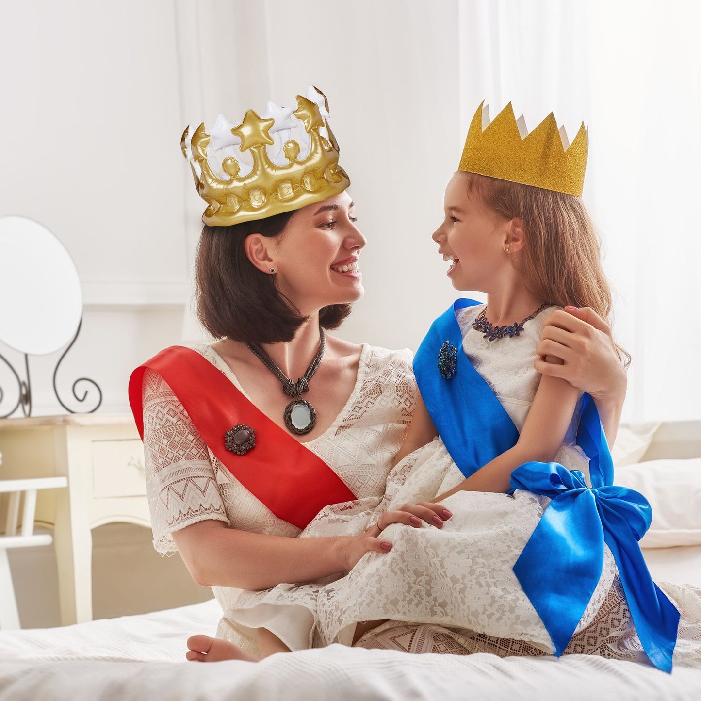 Inflatable crown 5-pack