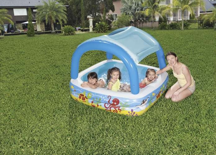 Inflatable pool with roof - BESTWAY 52192