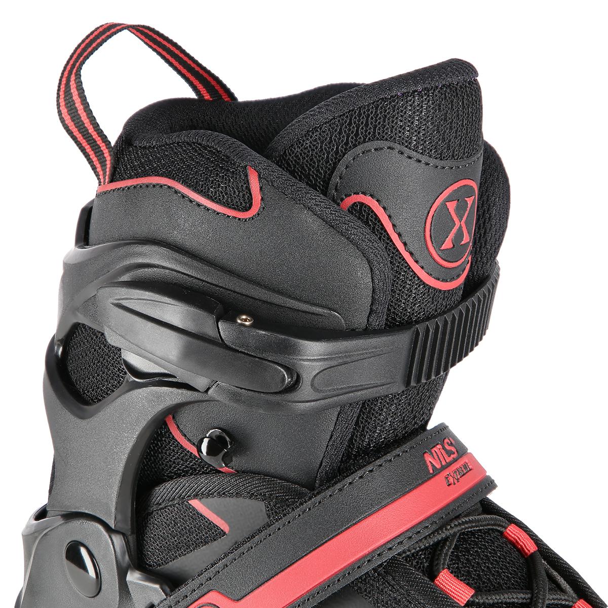 Inline Skates, Black-Red, Size L, Adult