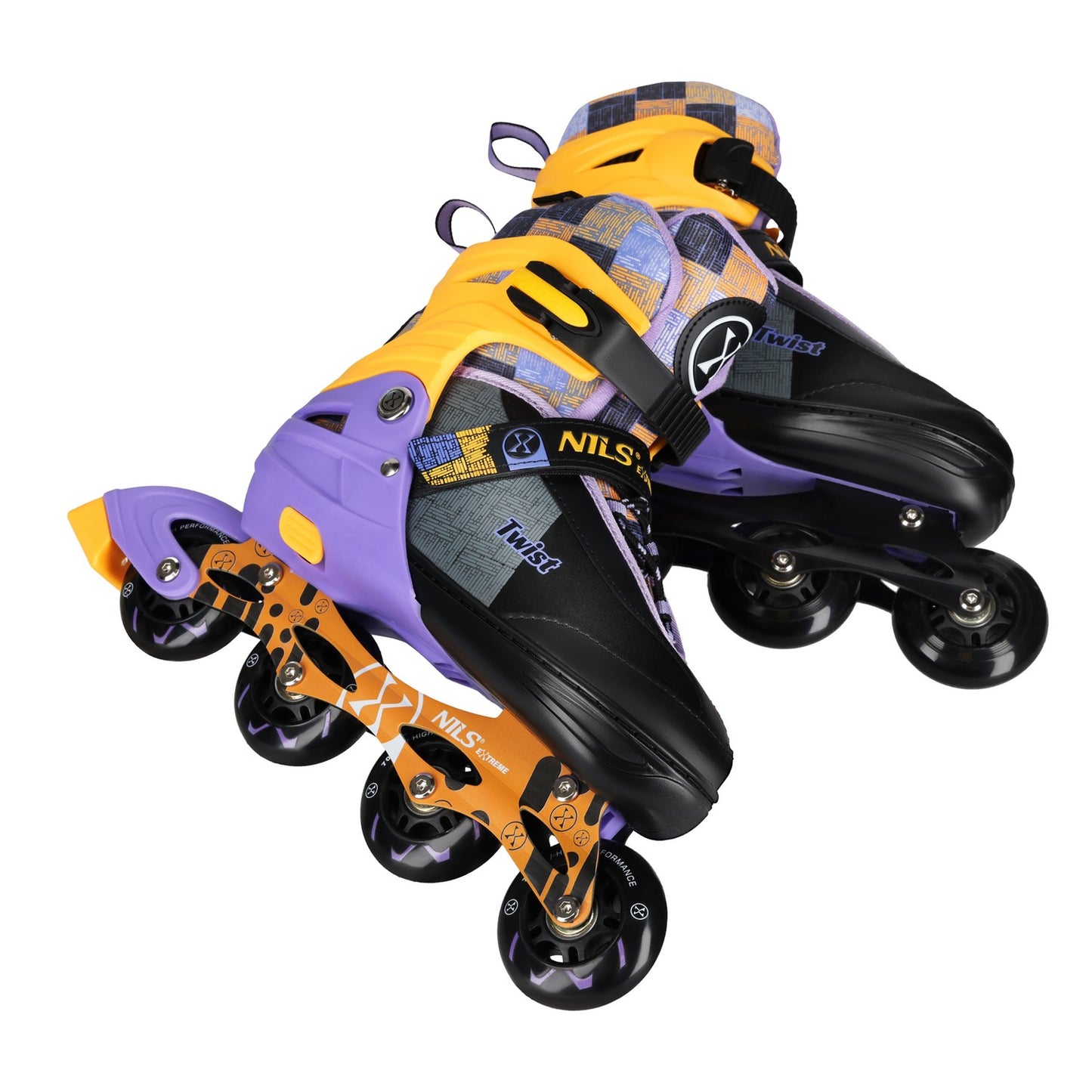Inline Skates, Twist Yellow, Size M (35-38)