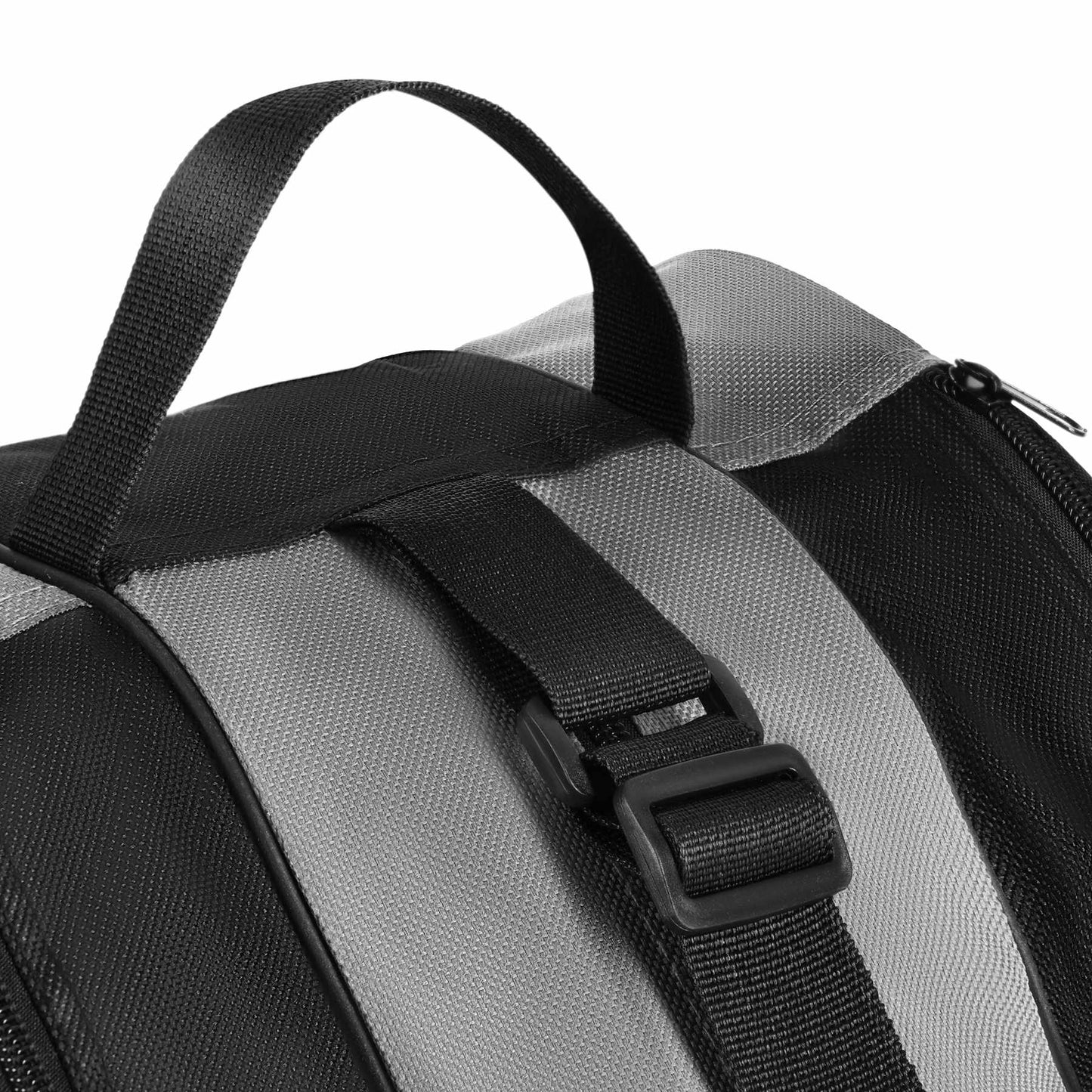 Inline and Ice Skate Bag, 3 Compartments, Grey