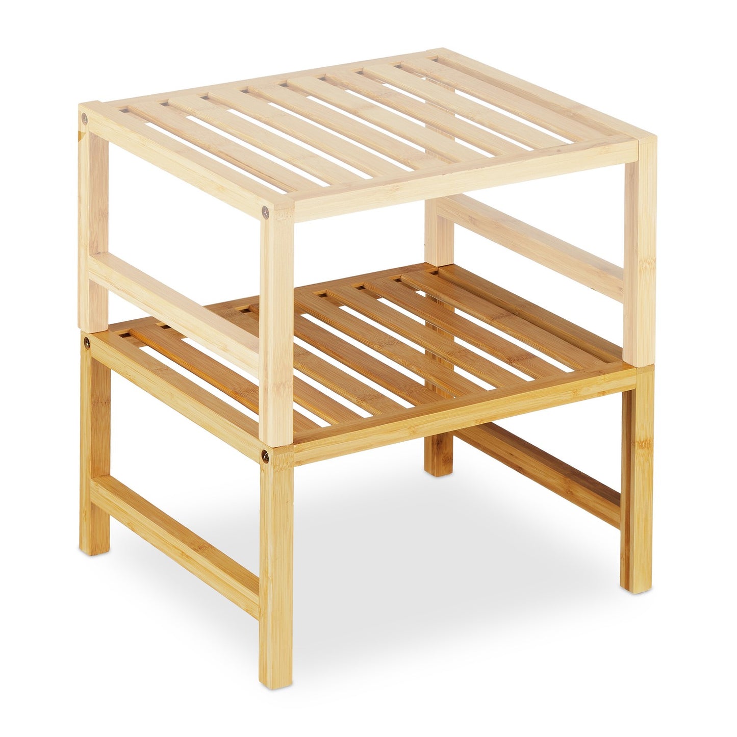 Insert for cabinet in bamboo, 2 pcs