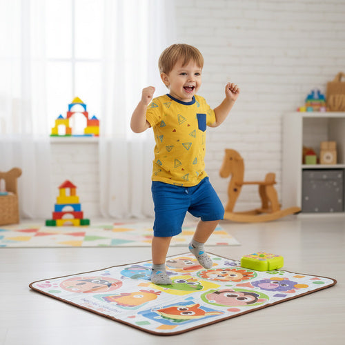 Interactive Dance Mat for Kids, 82x65cm, 4 Modes