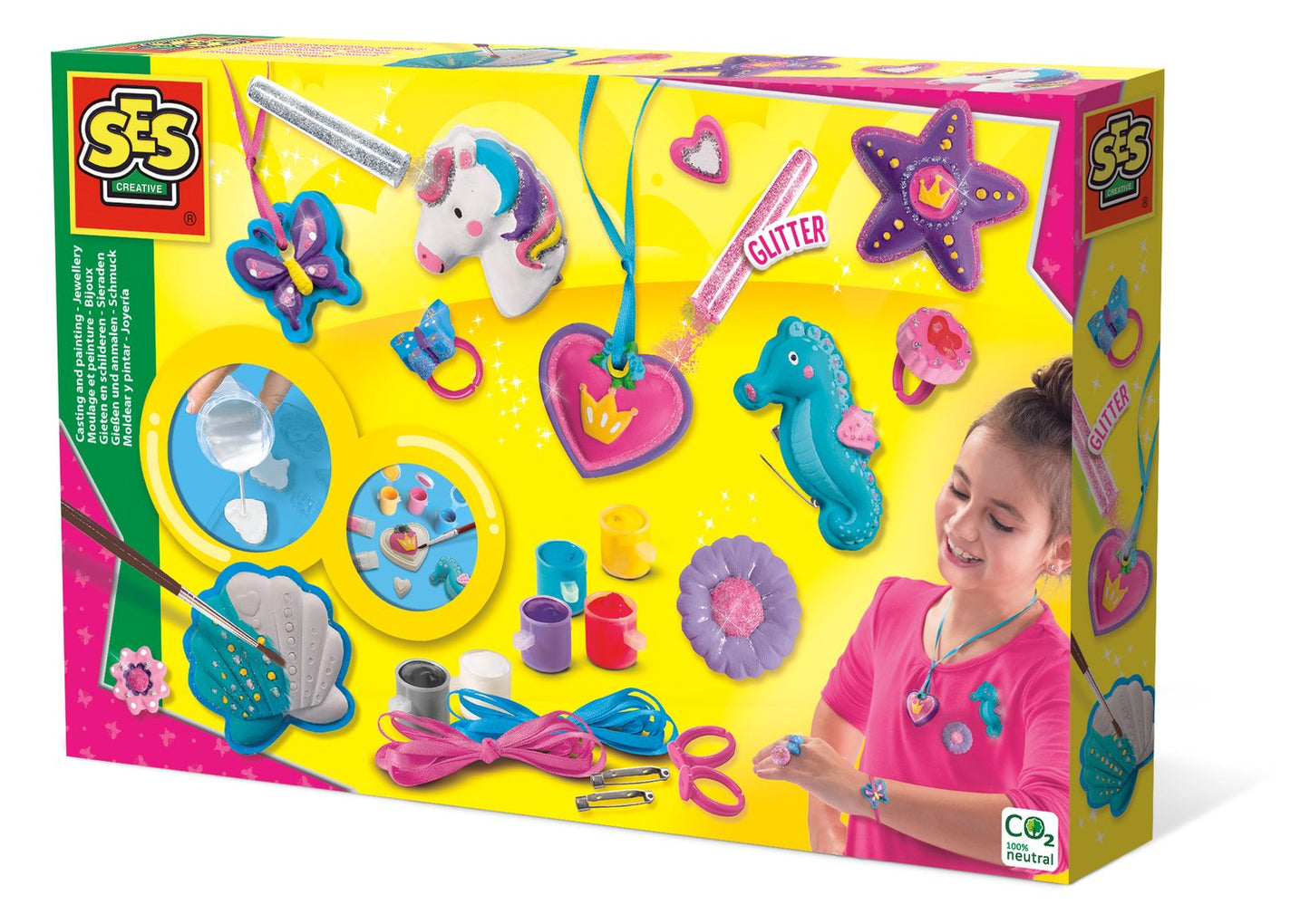 Jewellery Casting and Painting Kit for Creative Projects