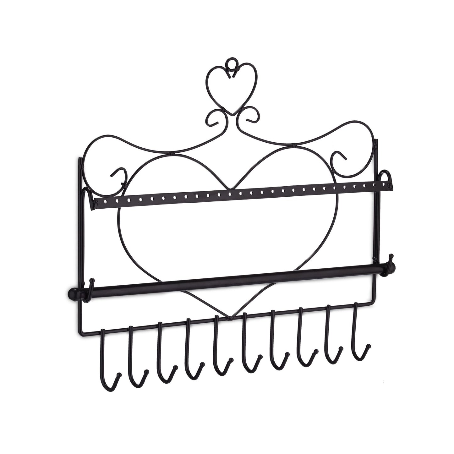 Jewelry holder wall